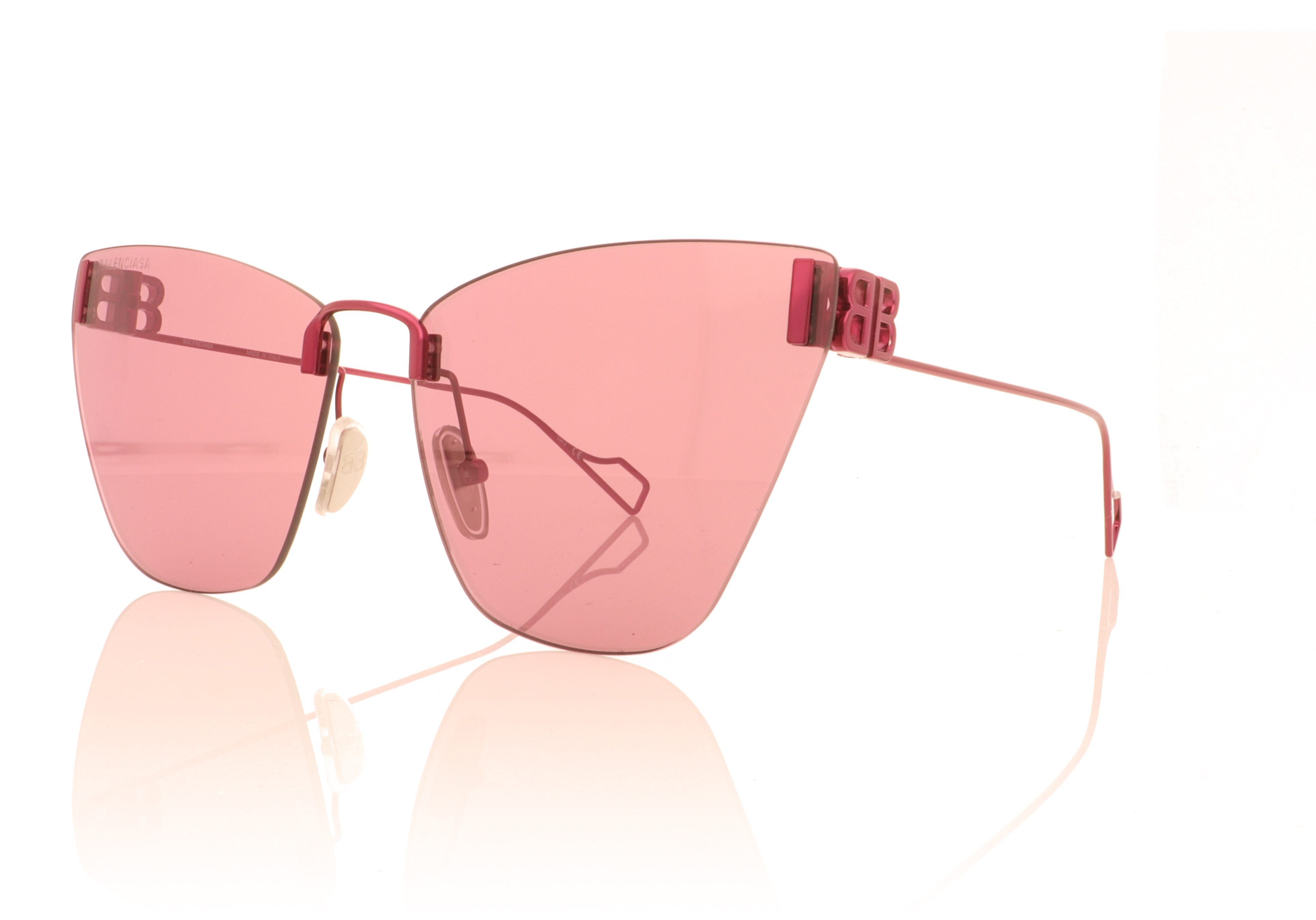 Balenciaga BB0111S 111 Violet 4 Sunglasses