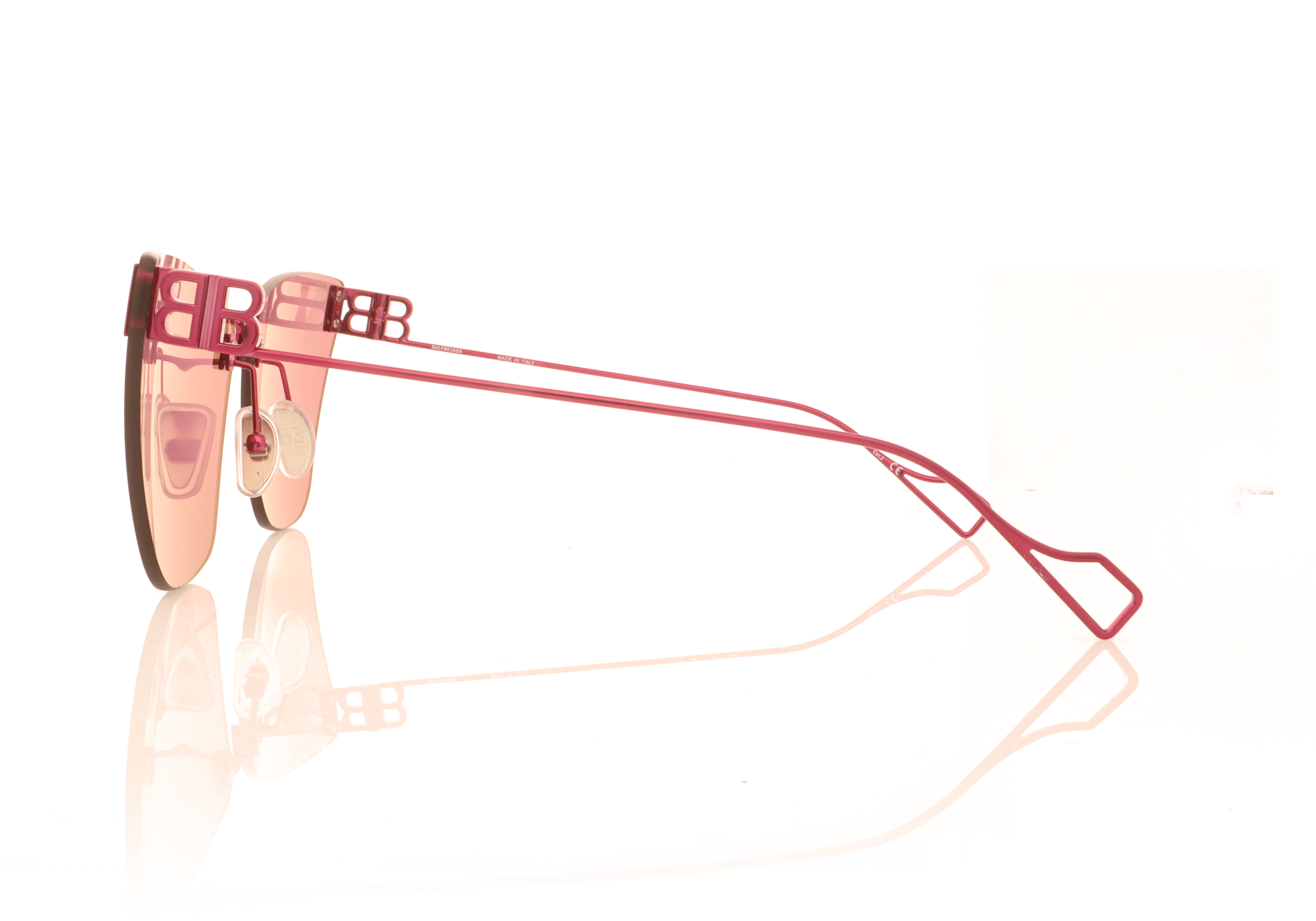 Balenciaga BB0111S 111 Violet 4 Sunglasses