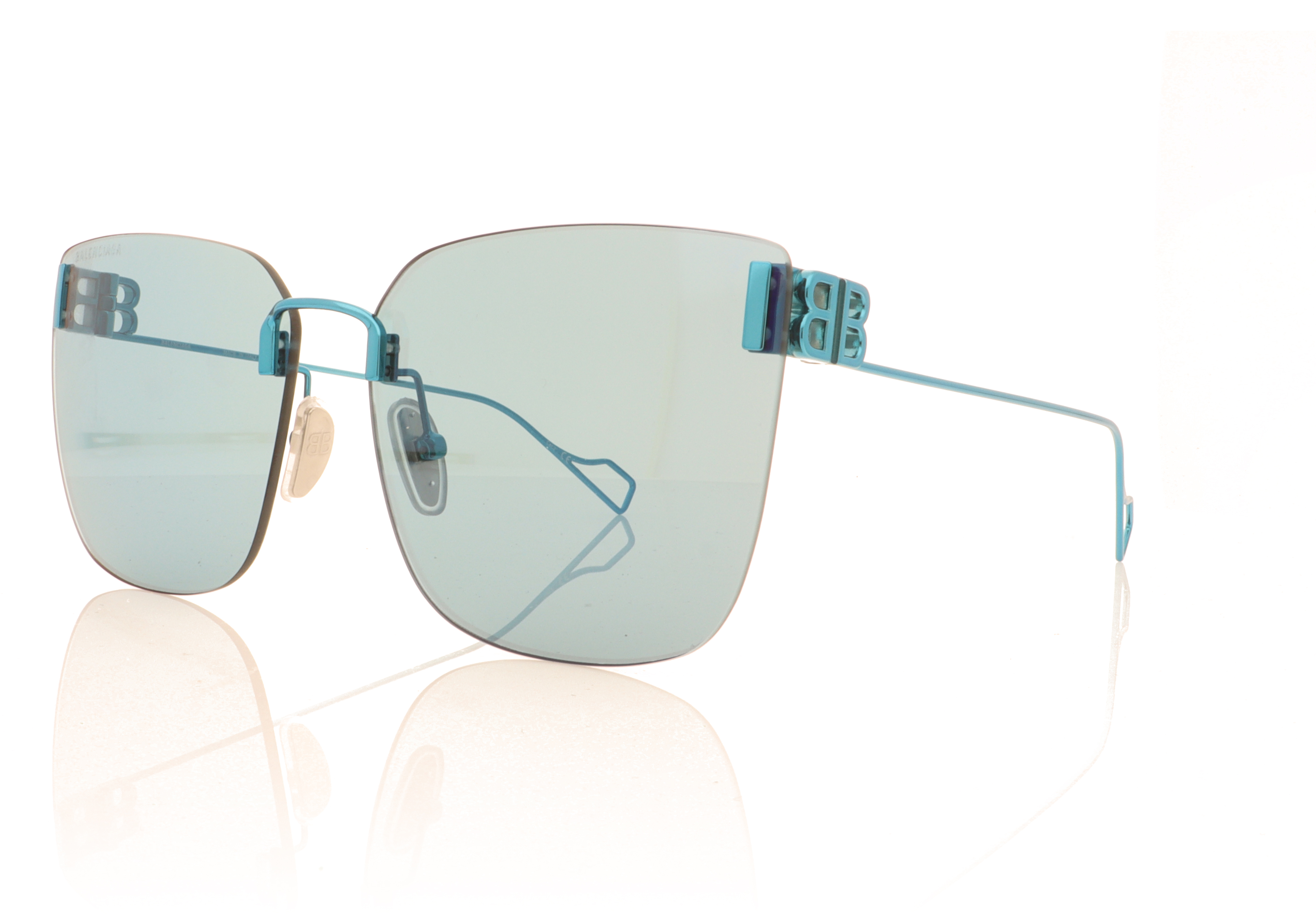 Balenciaga BB0112SA 112 LT Blue 3 Sunglasses