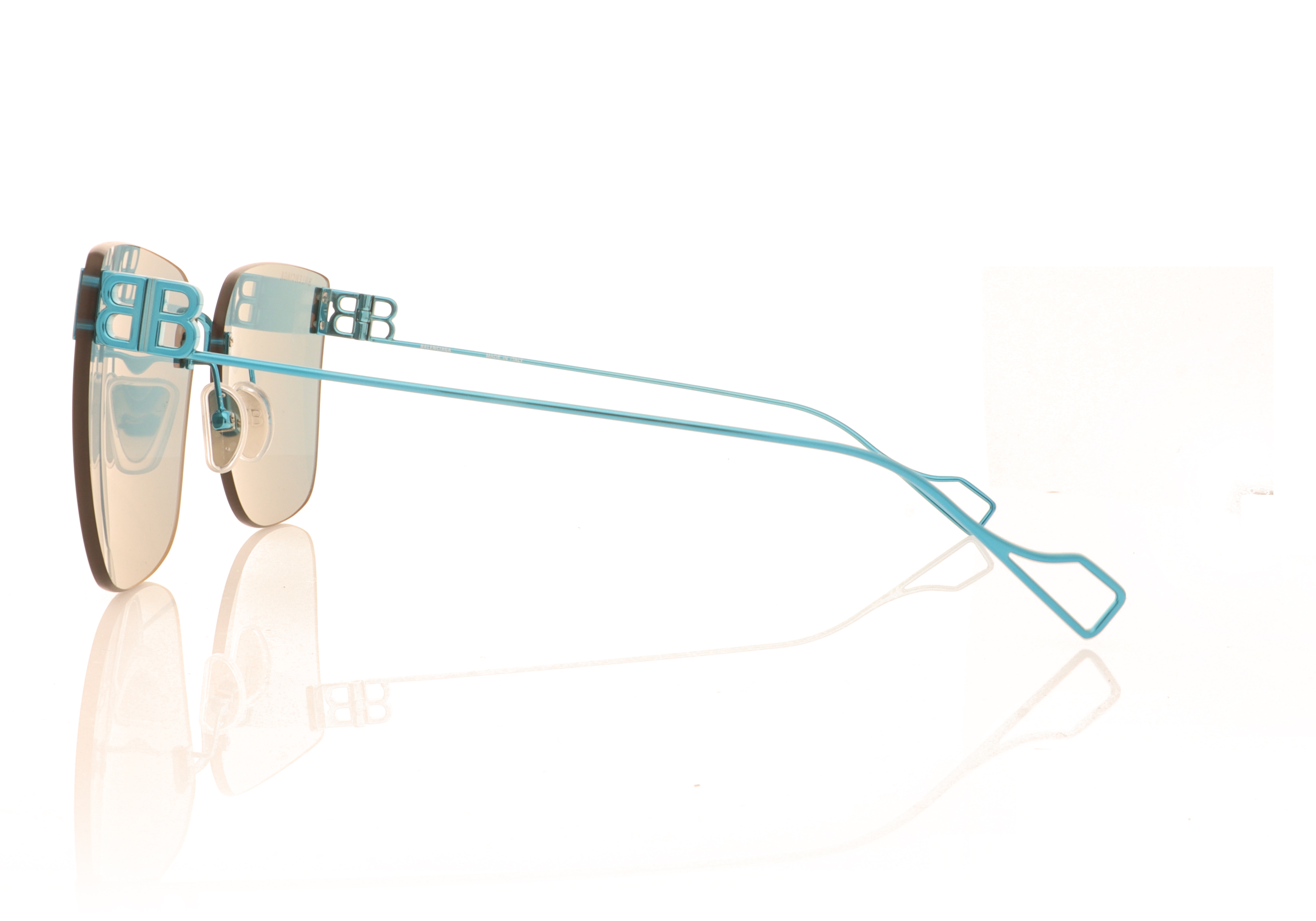 Balenciaga BB0112SA 112 LT Blue 3 Sunglasses