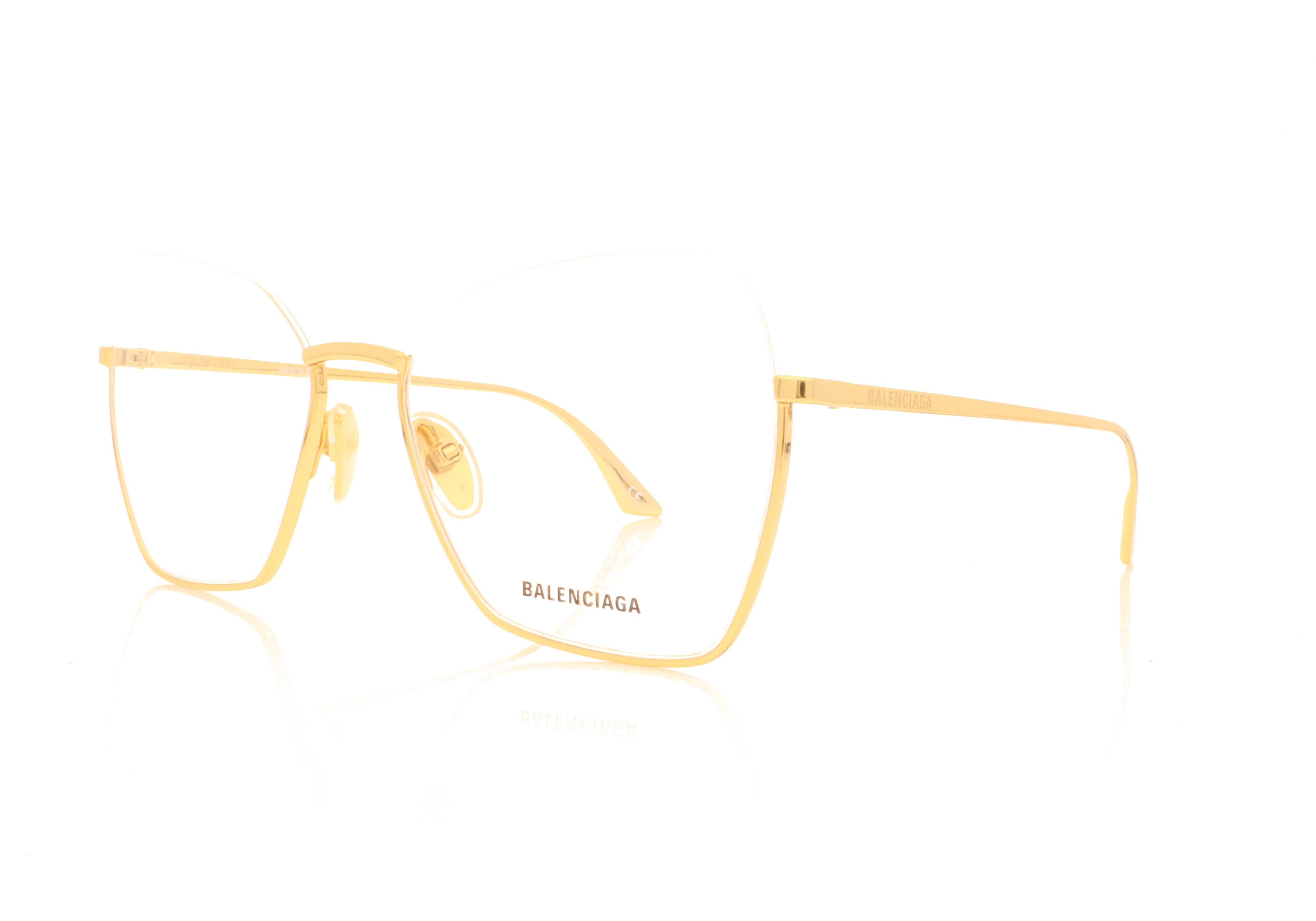 Balenciaga BB0142O 142 Gold 2 Glasses
