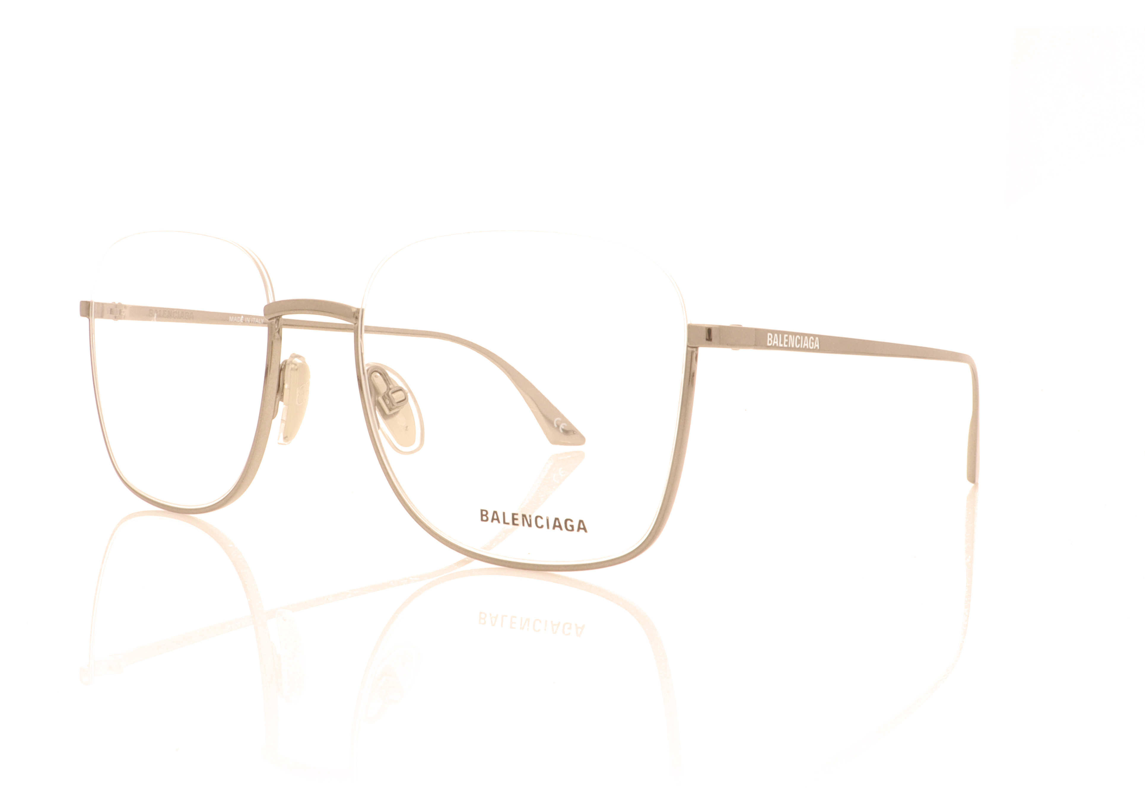 Balenciaga BB0144O 144 Ruthenium 1 Glasses