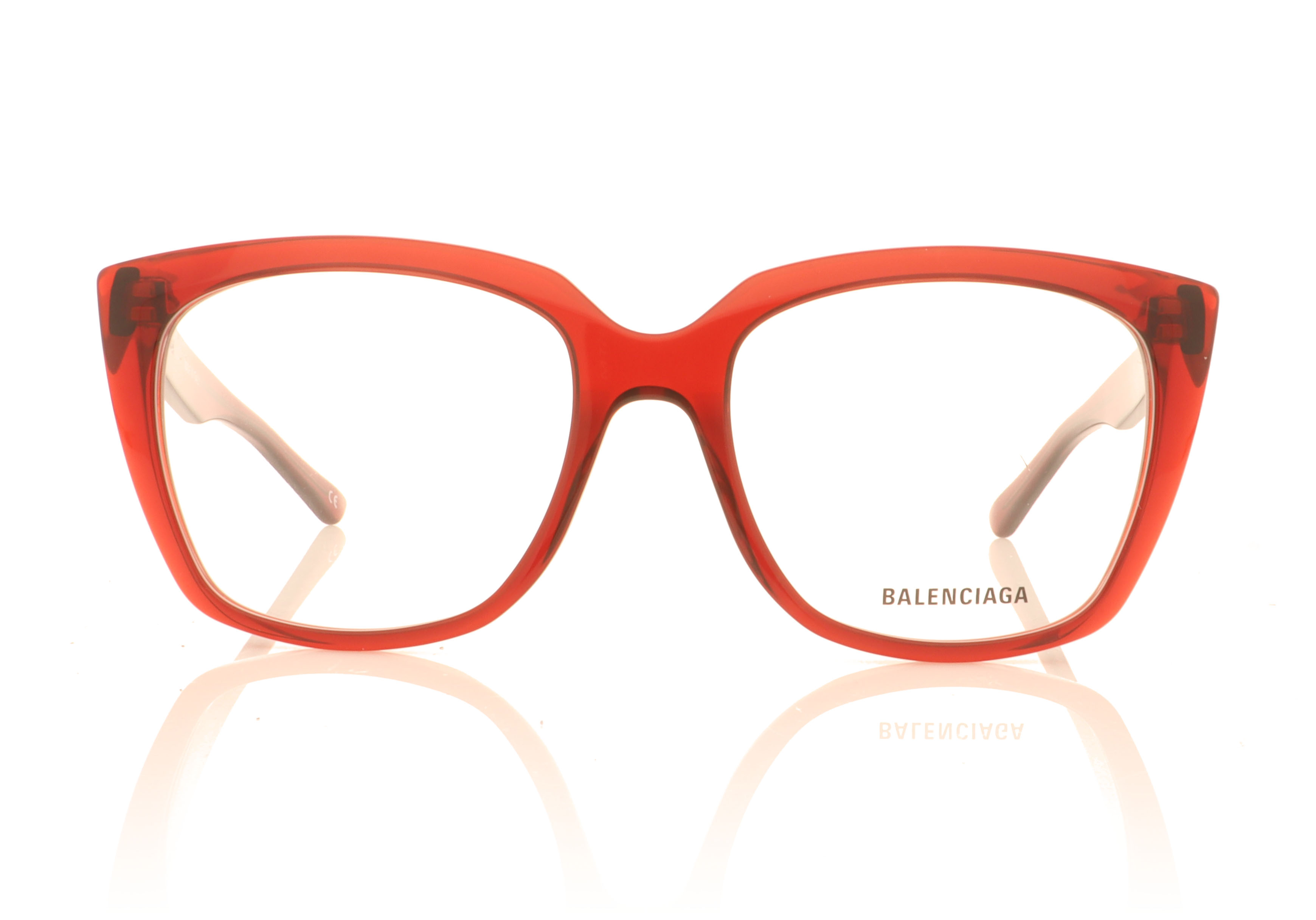 Balenciaga BB0062O 62 Red 5 Glasses