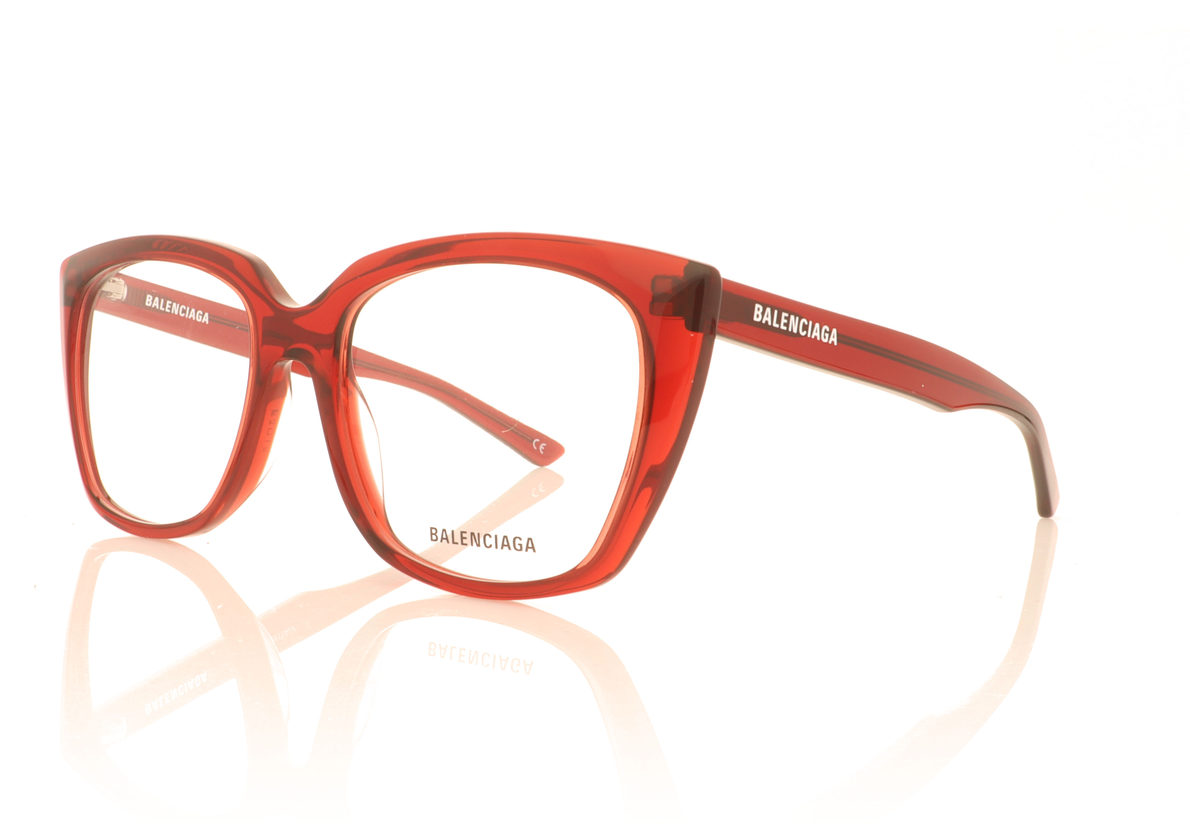Balenciaga BB0062O 62 Red 5 Glasses