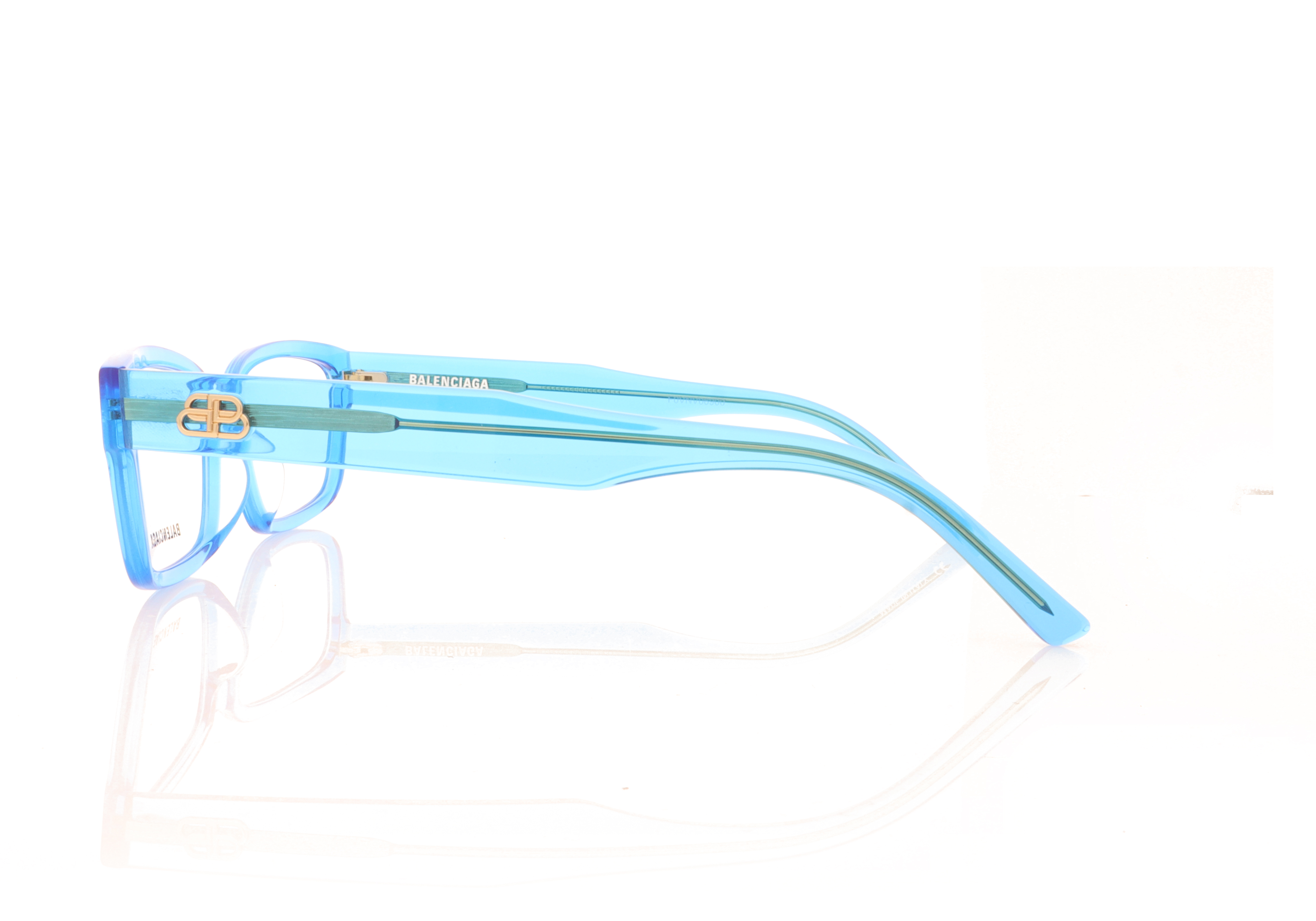 Balenciaga BB0065O 65 Light Blue 4 Glasses