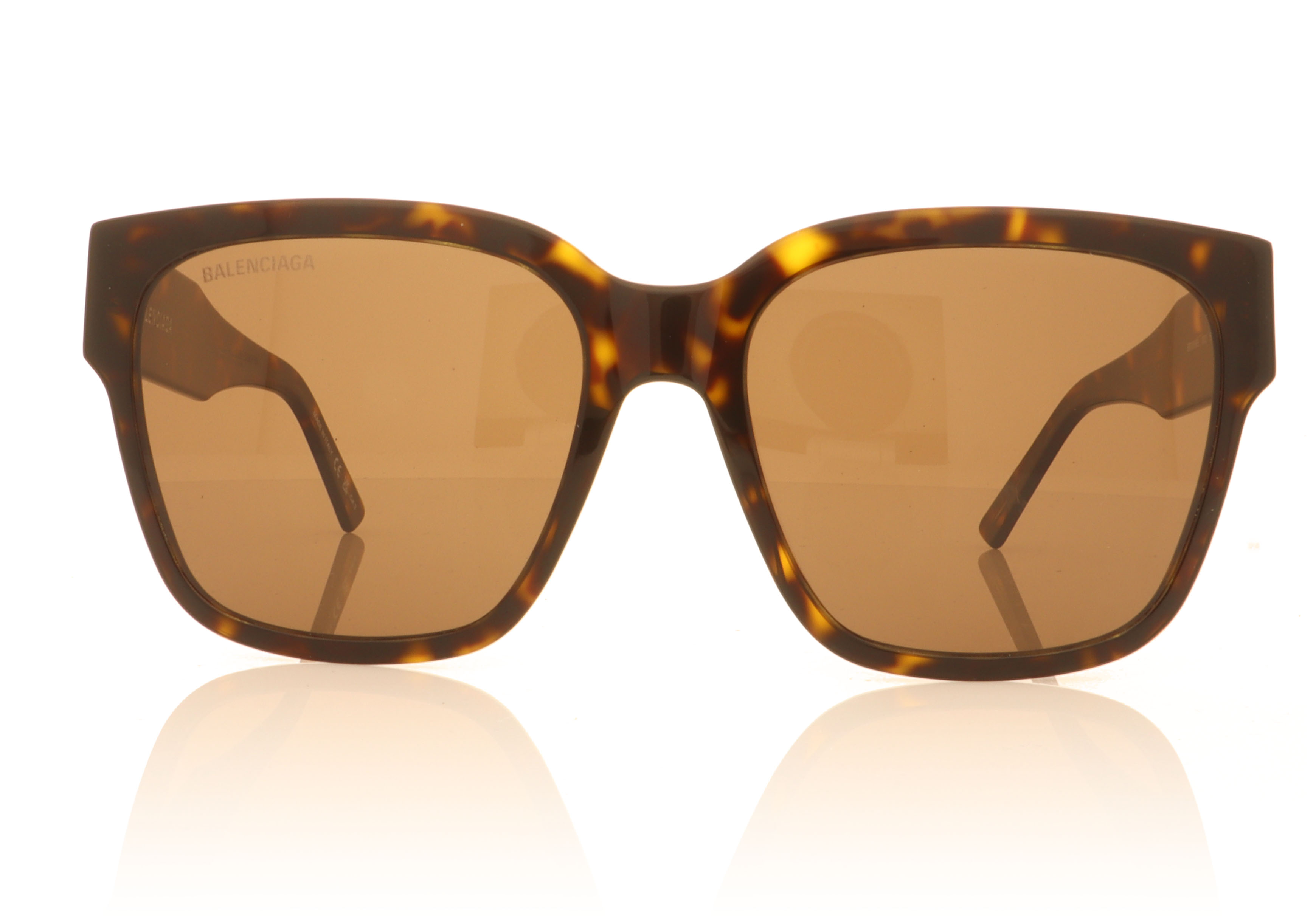 Balenciaga BB0056S Dark Havana 002 Sunglasses