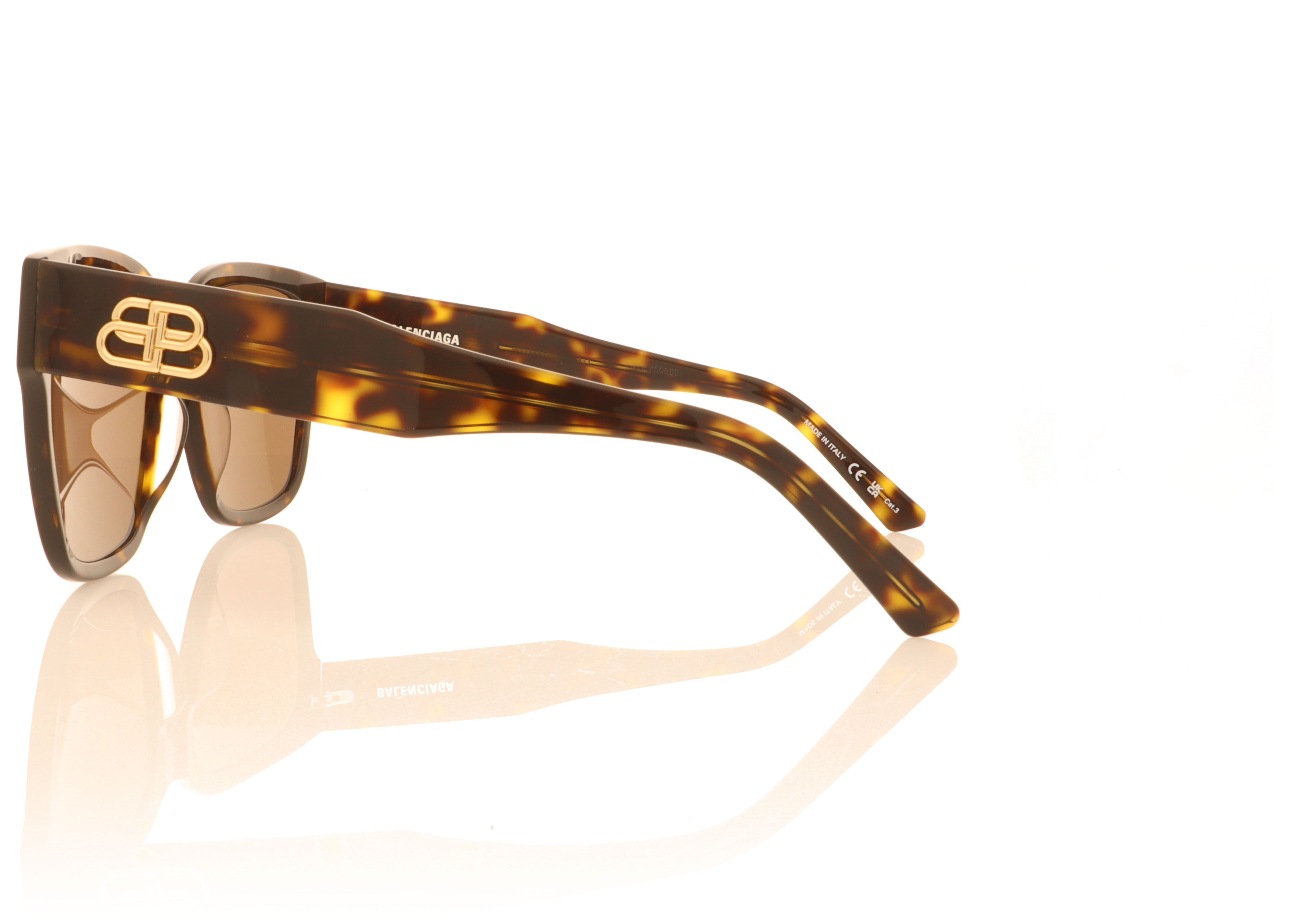 Balenciaga BB0056S Dark Havana 002 Sunglasses