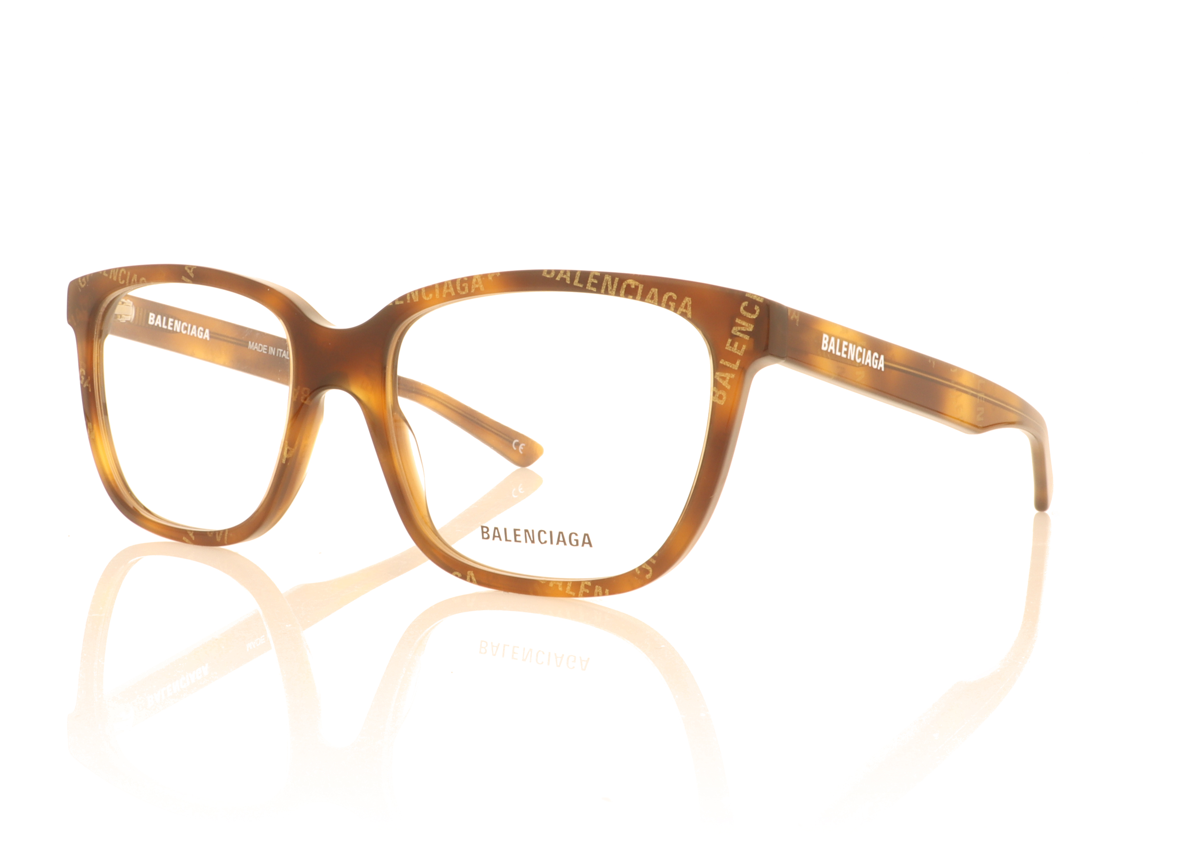 Balenciaga BB0078O BB0078 Havana 2 Glasses