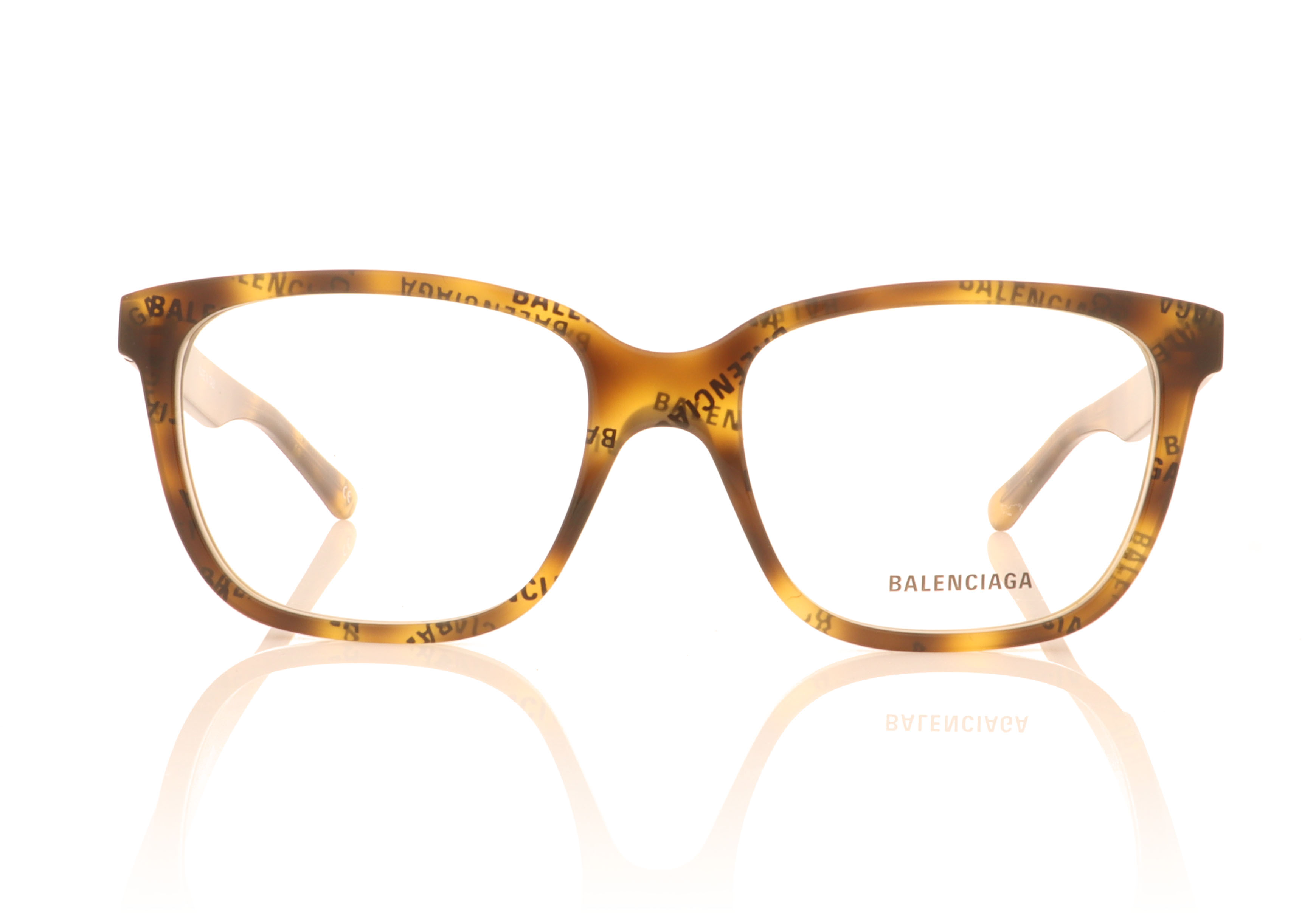 Balenciaga BB0078O BB0078 Havana 8 Glasses