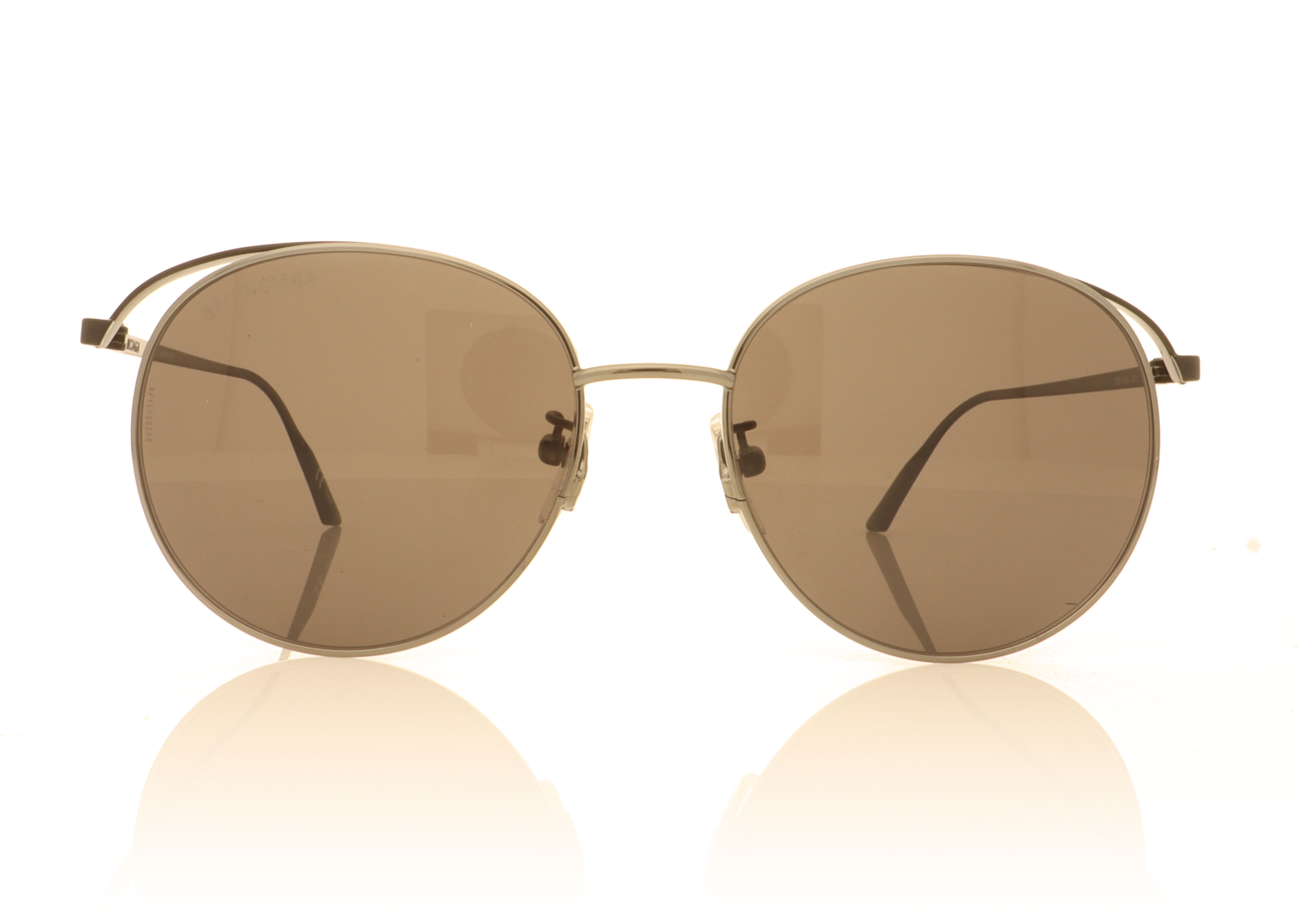 Balenciaga 0163 Ruthenium 001 Sunglasses