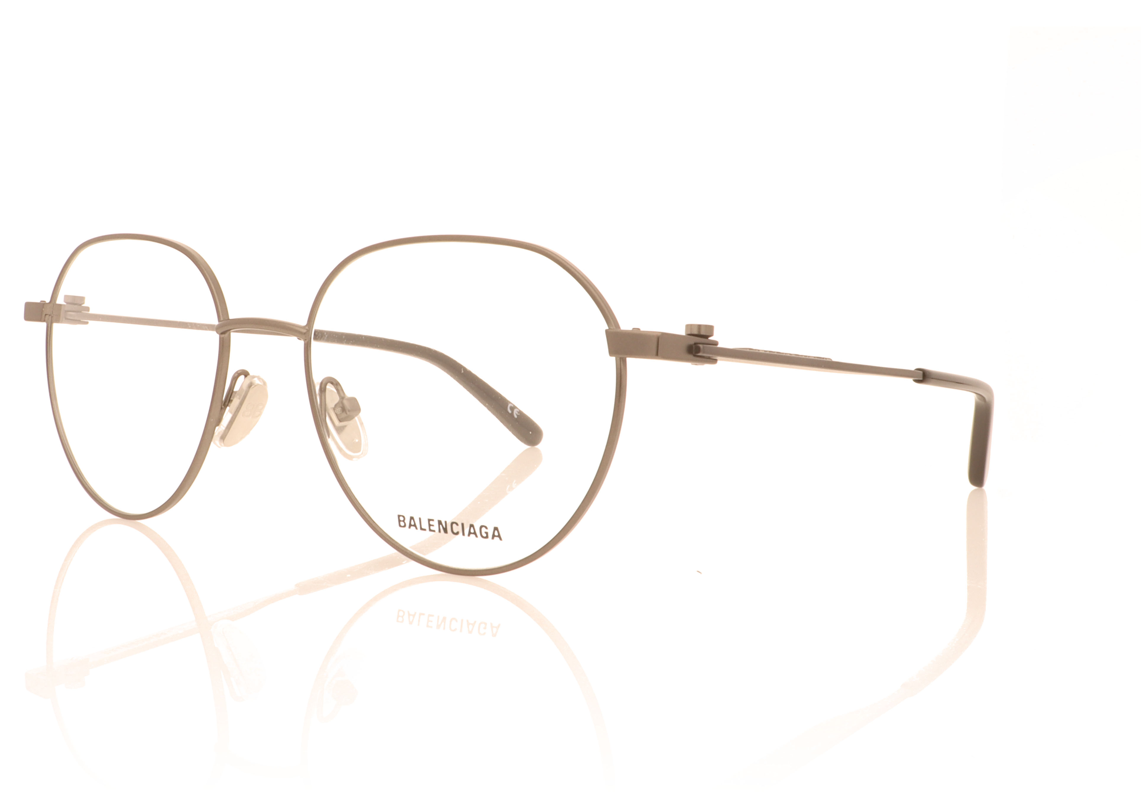 Balenciaga 0168 Ruthenium 002 Glasses