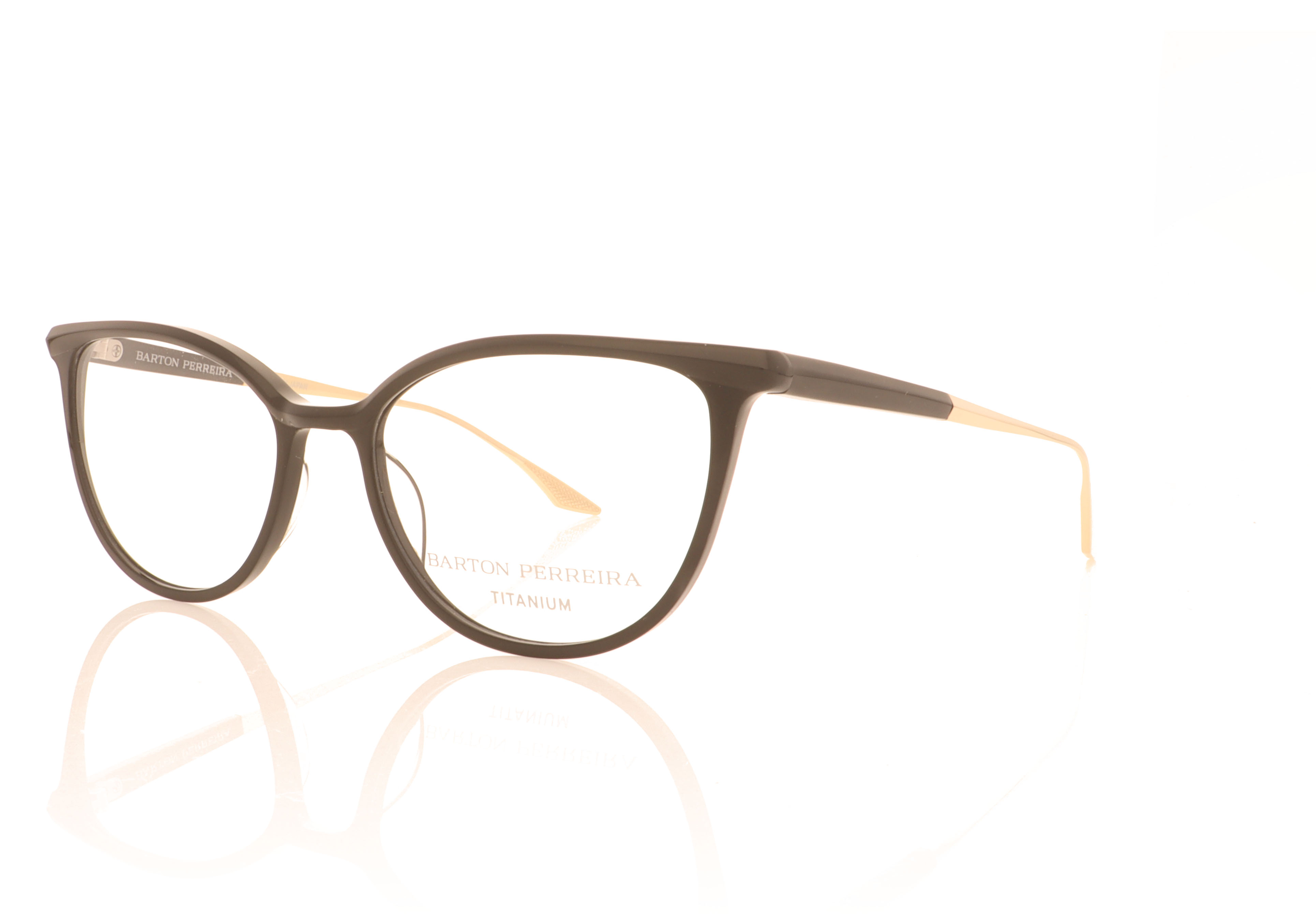 Barton Perreira Dandridge Black Gold BLA/GOL Glasses