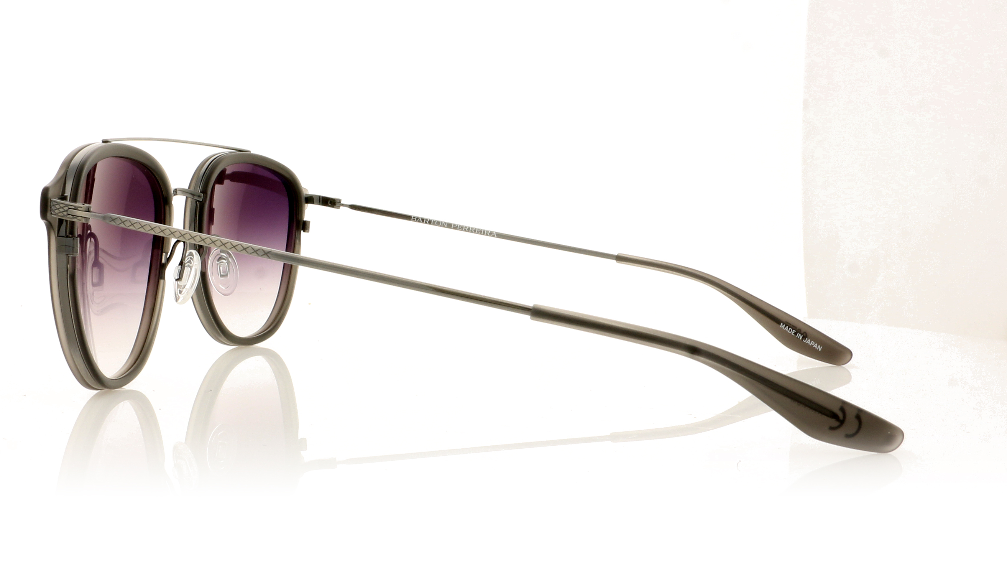 Barton Perreira BP0014/S Courtier Pewter 2JO Sunglasses