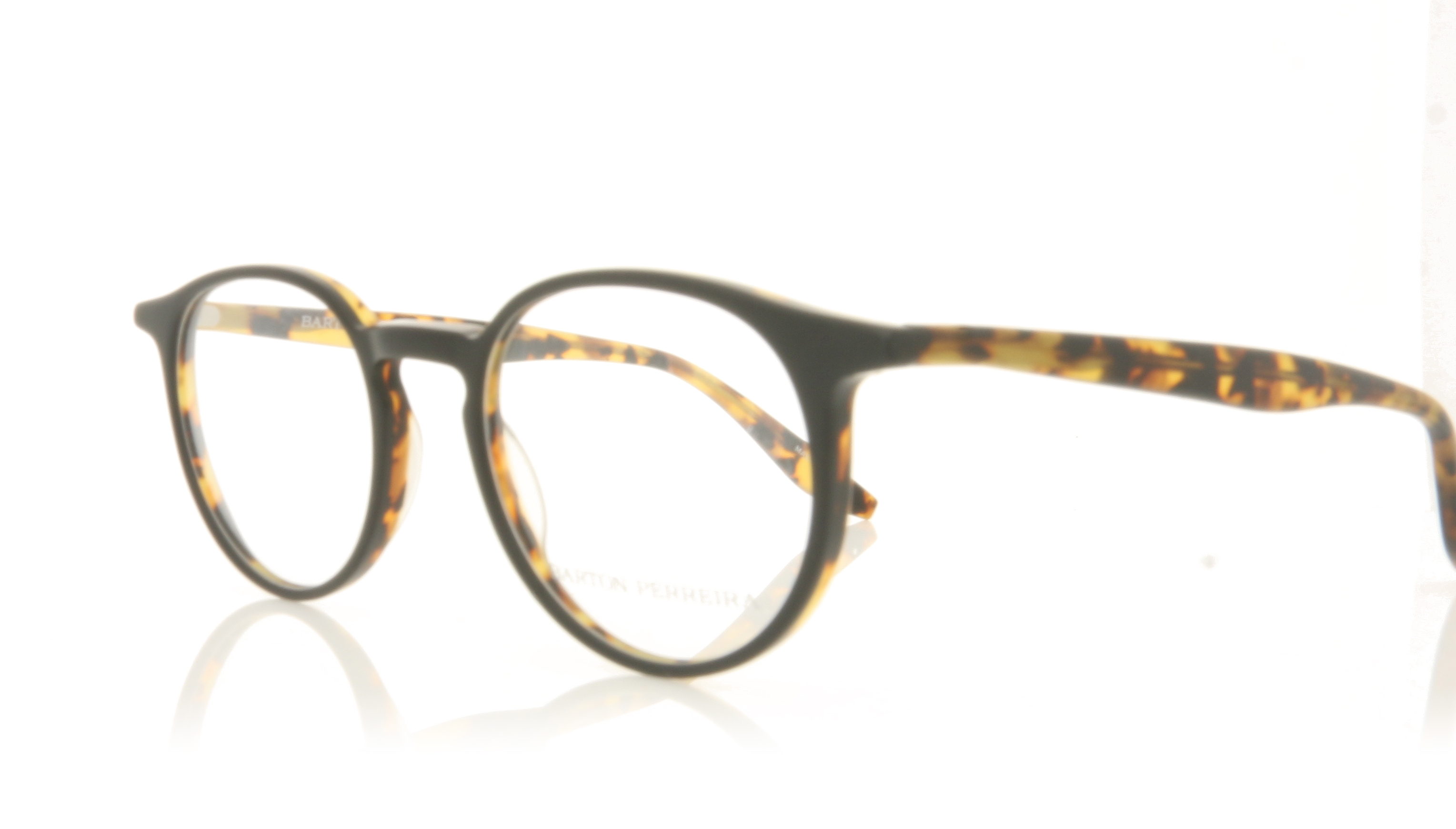 Barton Perreira Norton Matte Black Tortoiseshell MBT Glasses