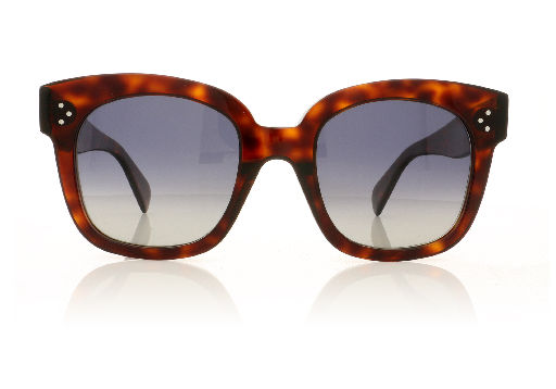 Picture of Celine Cl4002UN 54D Tortoiseshell Sunglasses