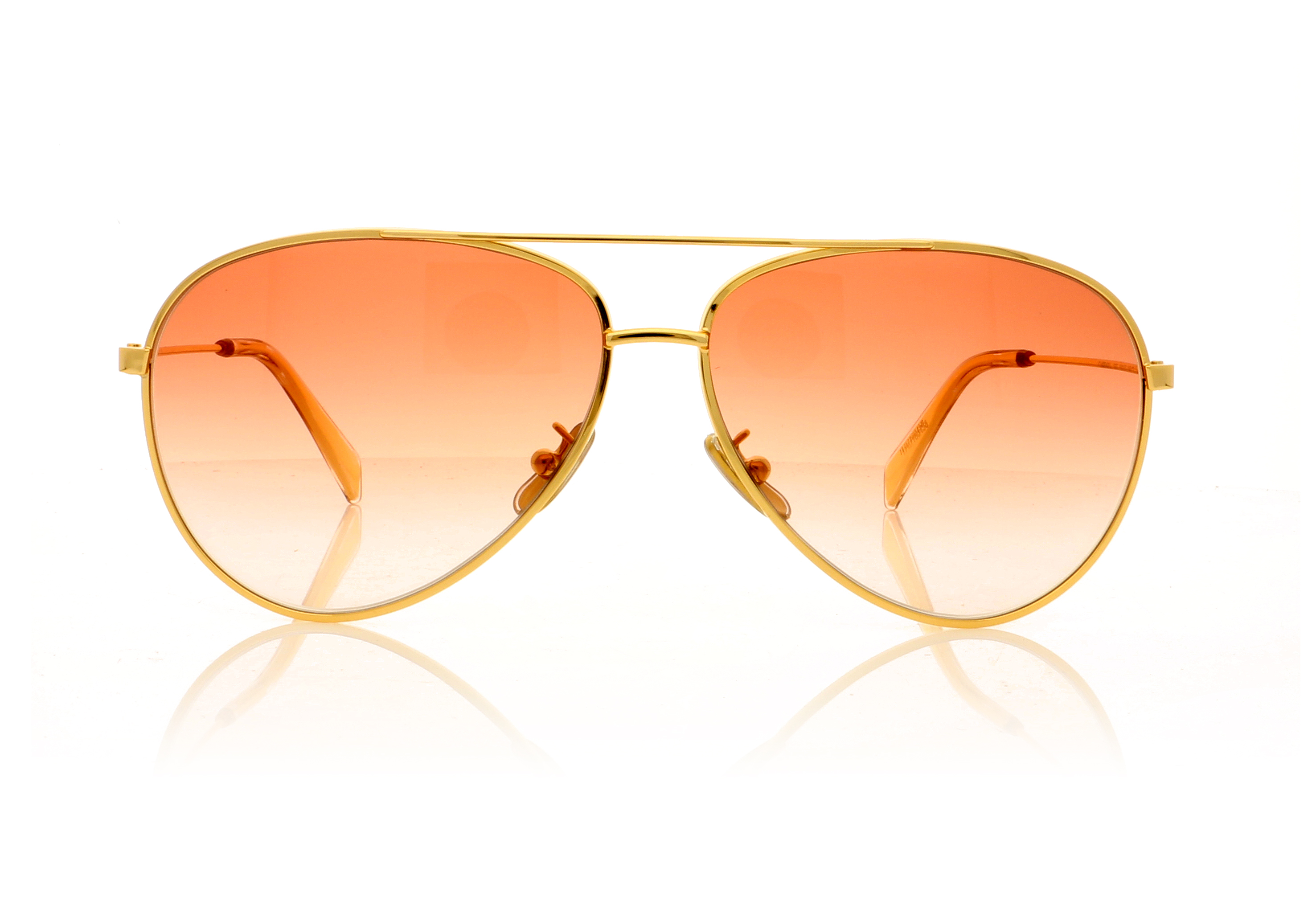 Celine CL40062U Gold/Brown Graduated Lenses 30T Sunglasses