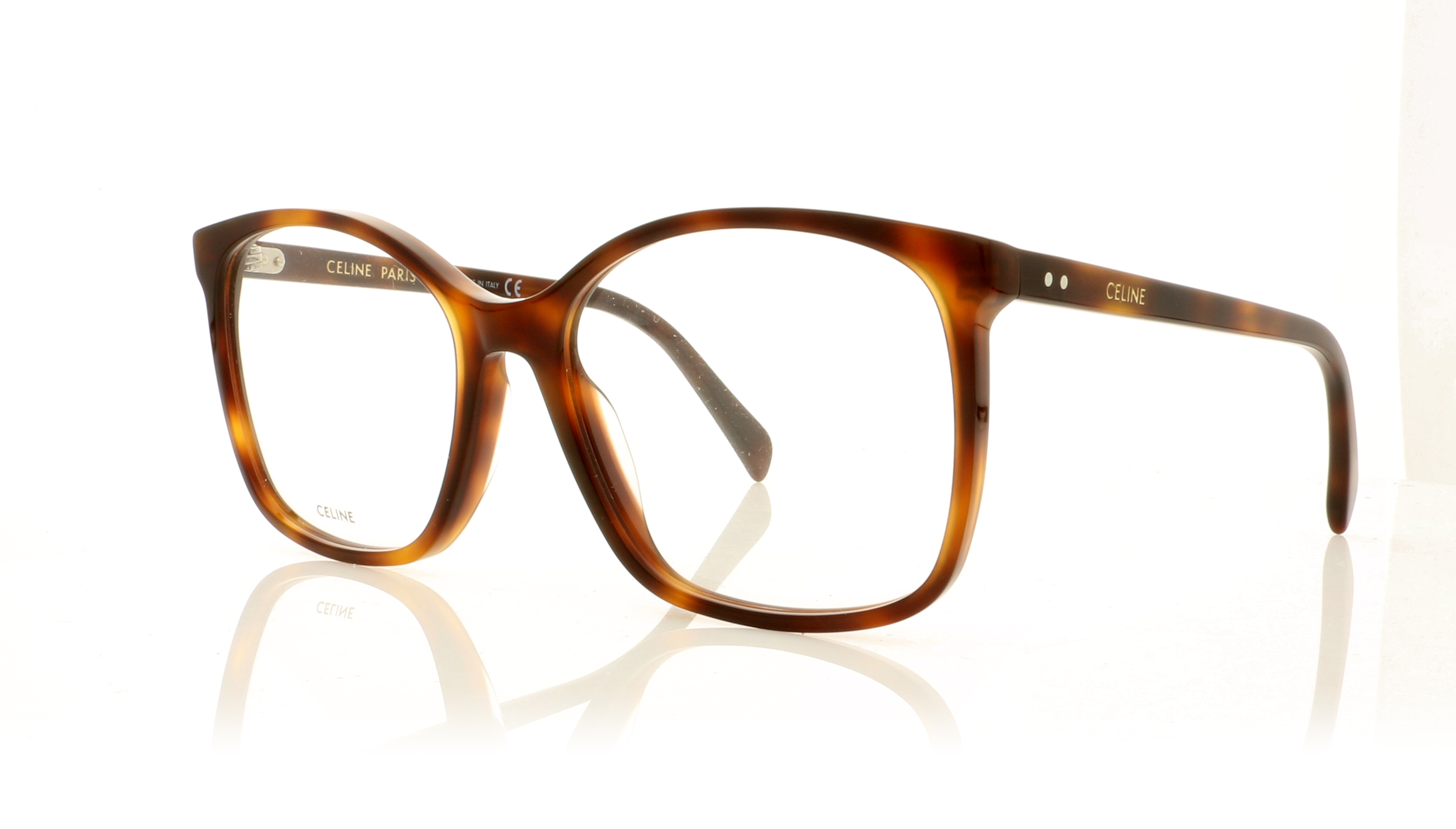 Celine CL50027I Light Havana 56 Glasses