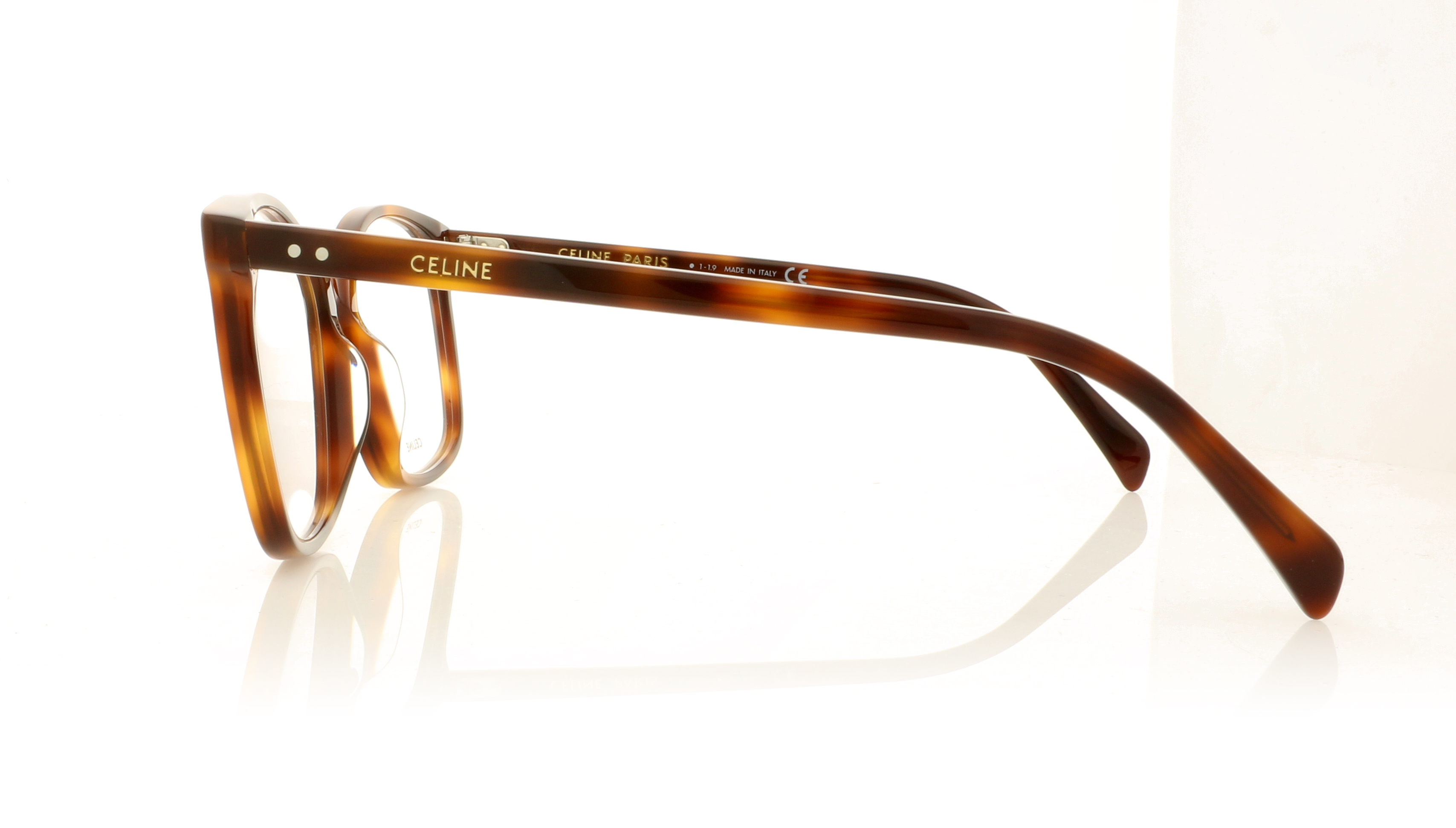 Celine CL50027I Light Havana 56 Glasses