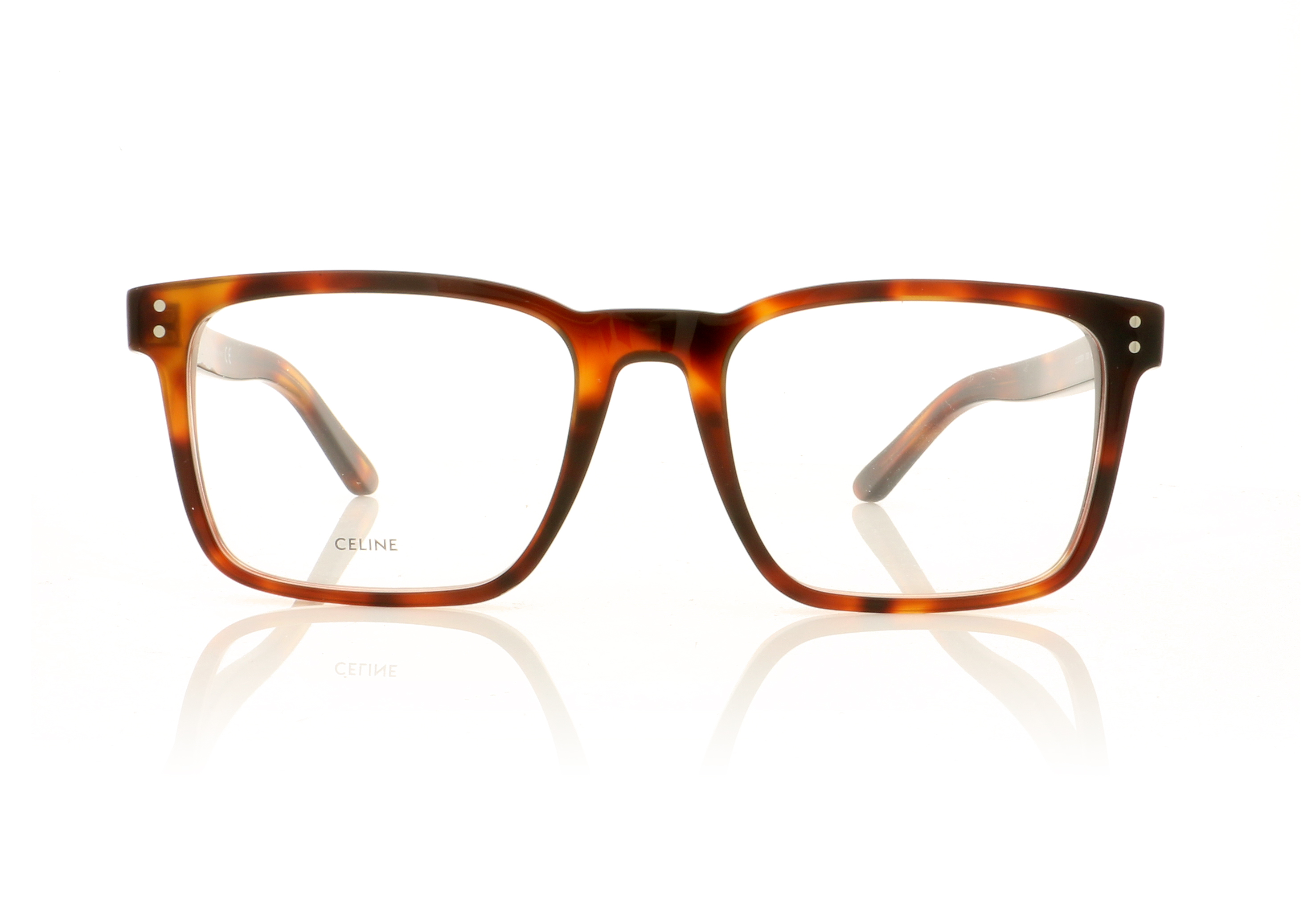 Celine CL50030I Red Havana 53 Glasses