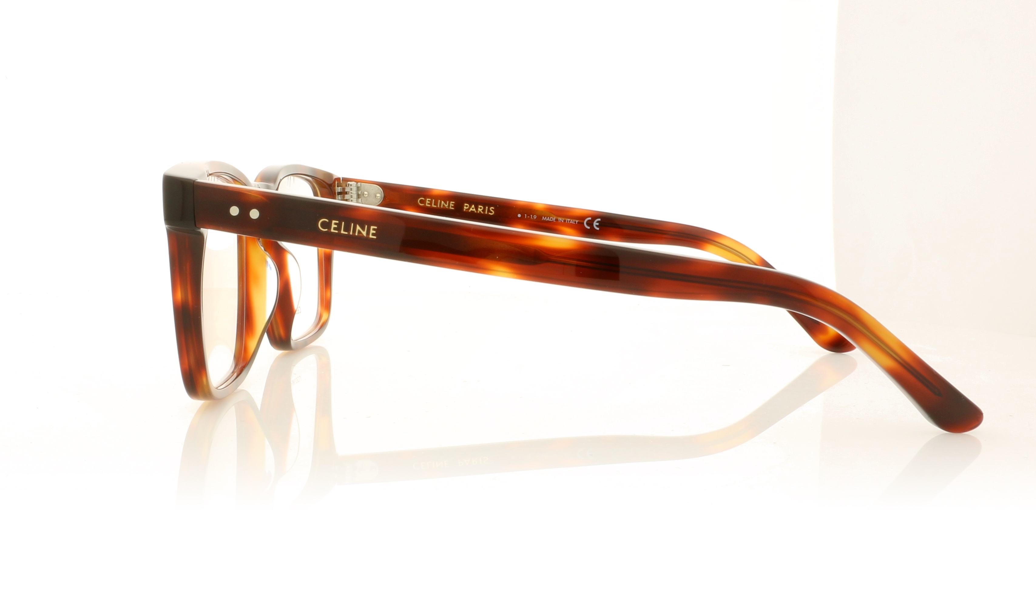 Celine CL50030I Red Havana 53 Glasses
