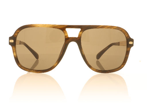 Picture of Chanel 0CH5436Q 1667/33 Brown Striped Sunglasses