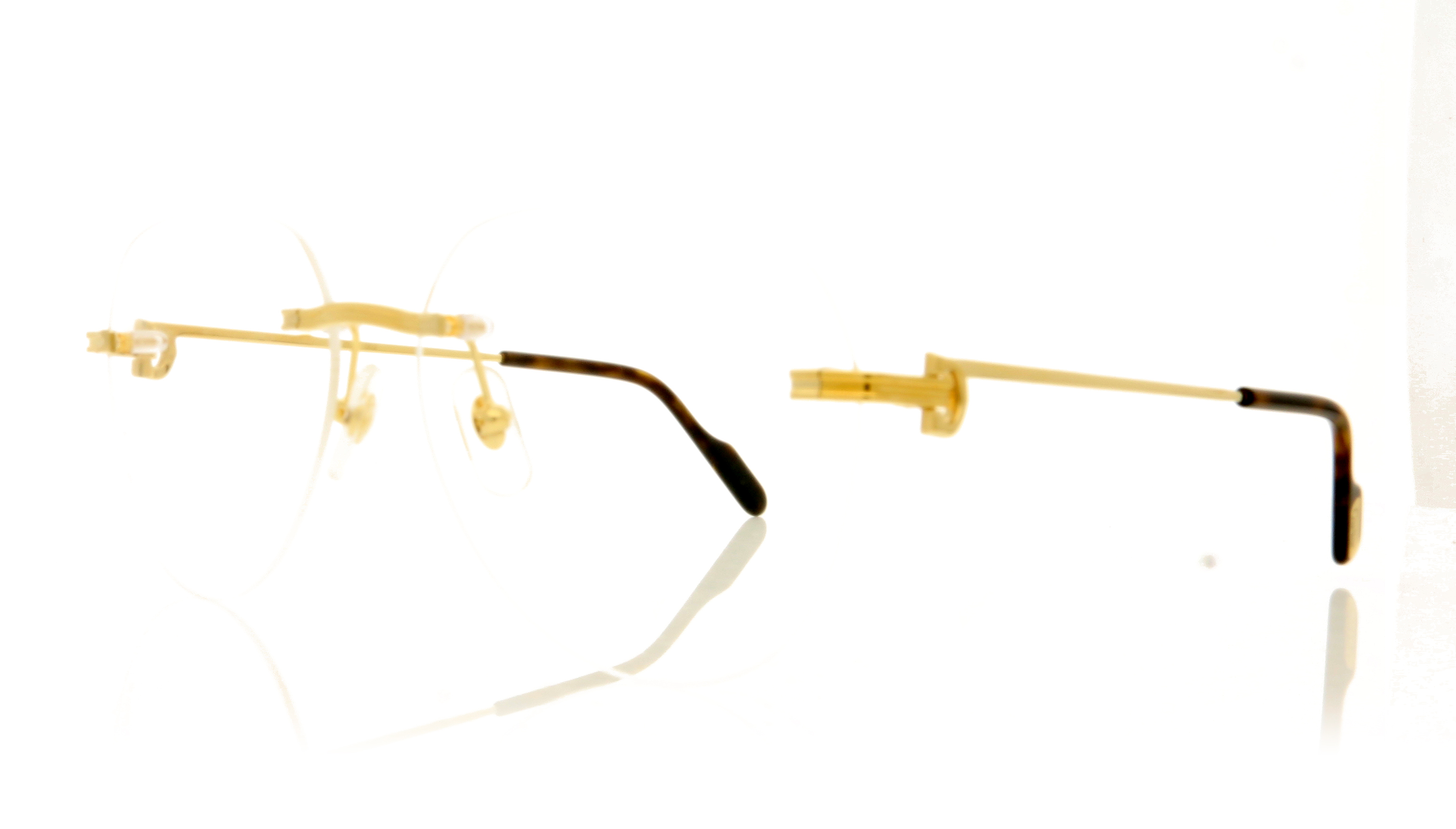 Cartier CT0252O 252 Gold 2 Glasses