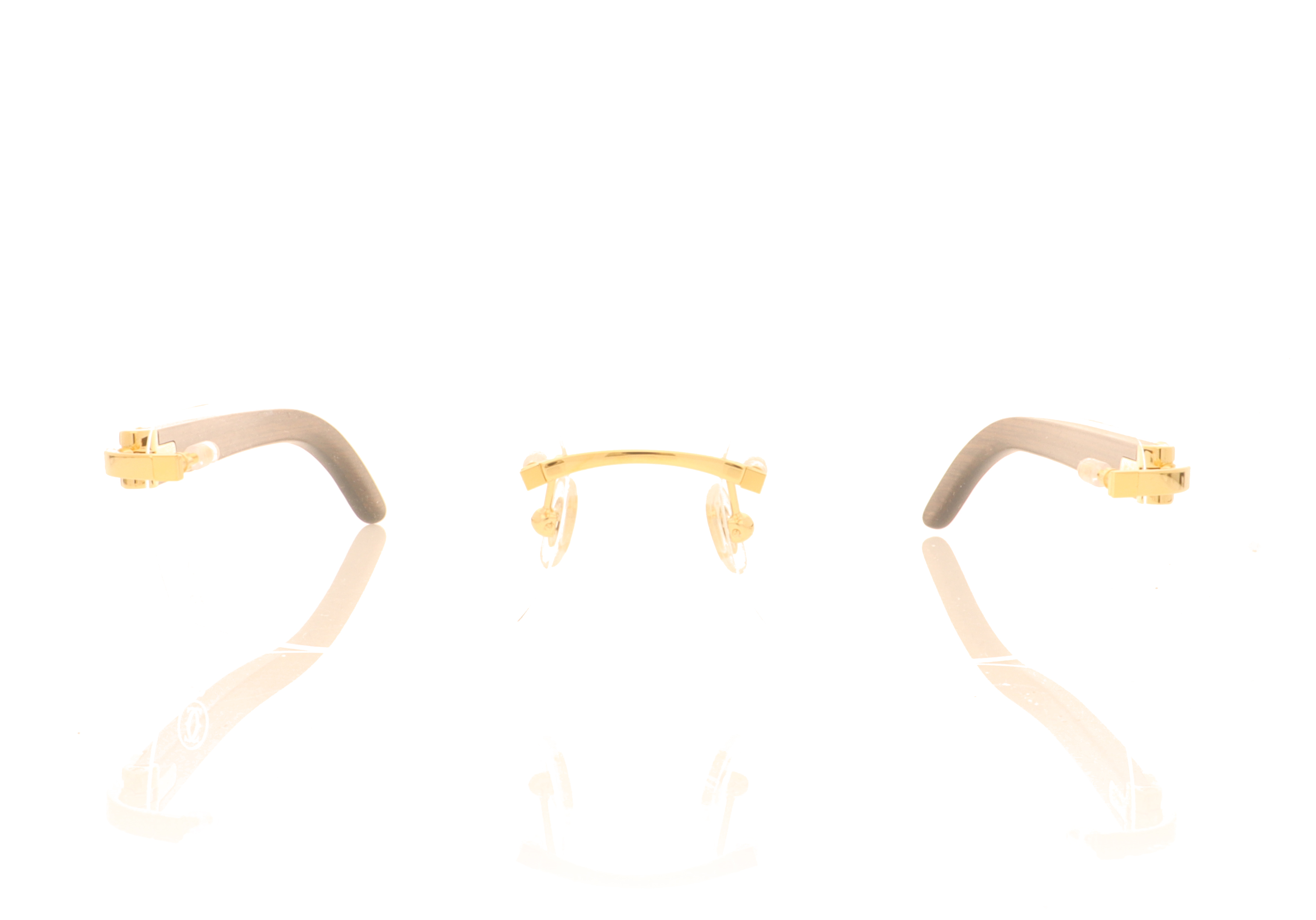 Cartier CT0052O 52 Gold-Brown 5 Glasses