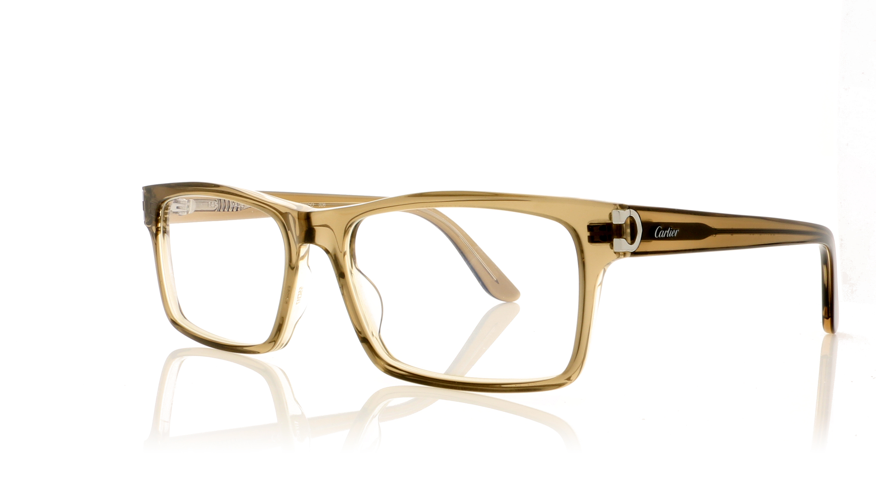Cartier CT0005O Brown Transparent 6 Glasses