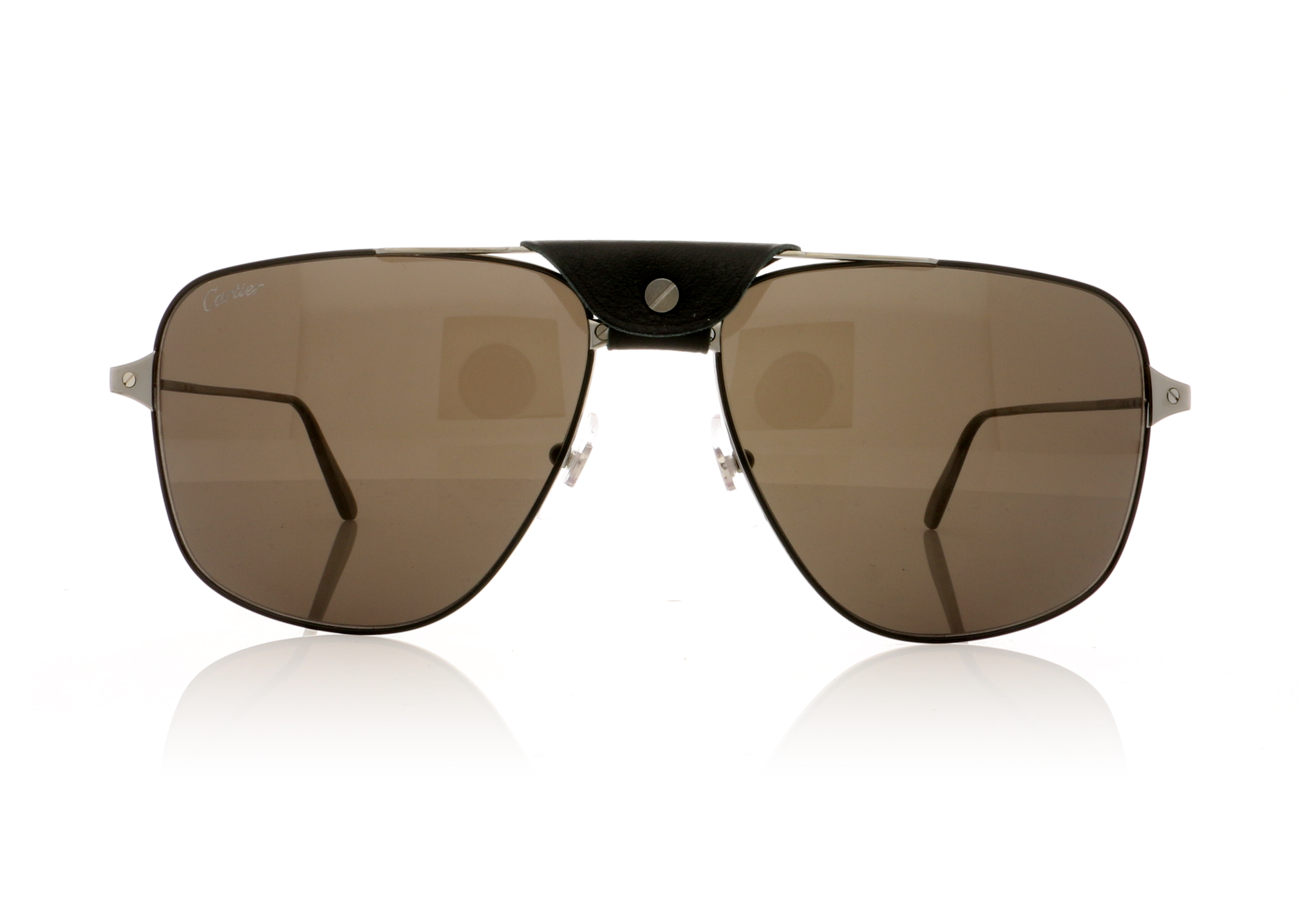 Cartier CT0037S Ruthenium Grey 1 Sunglasses
