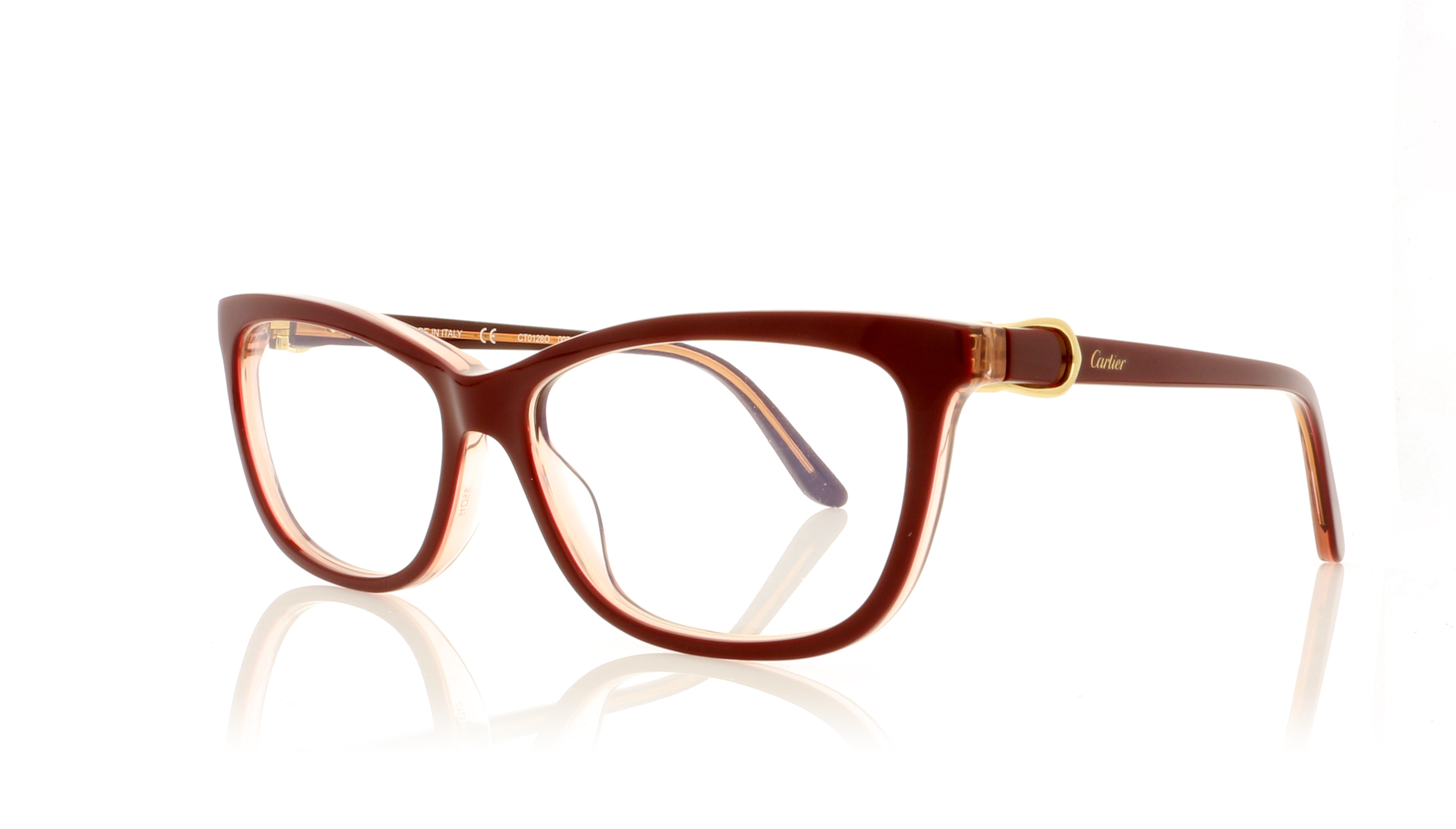 Cartier CT0128O Red 7 Glasses