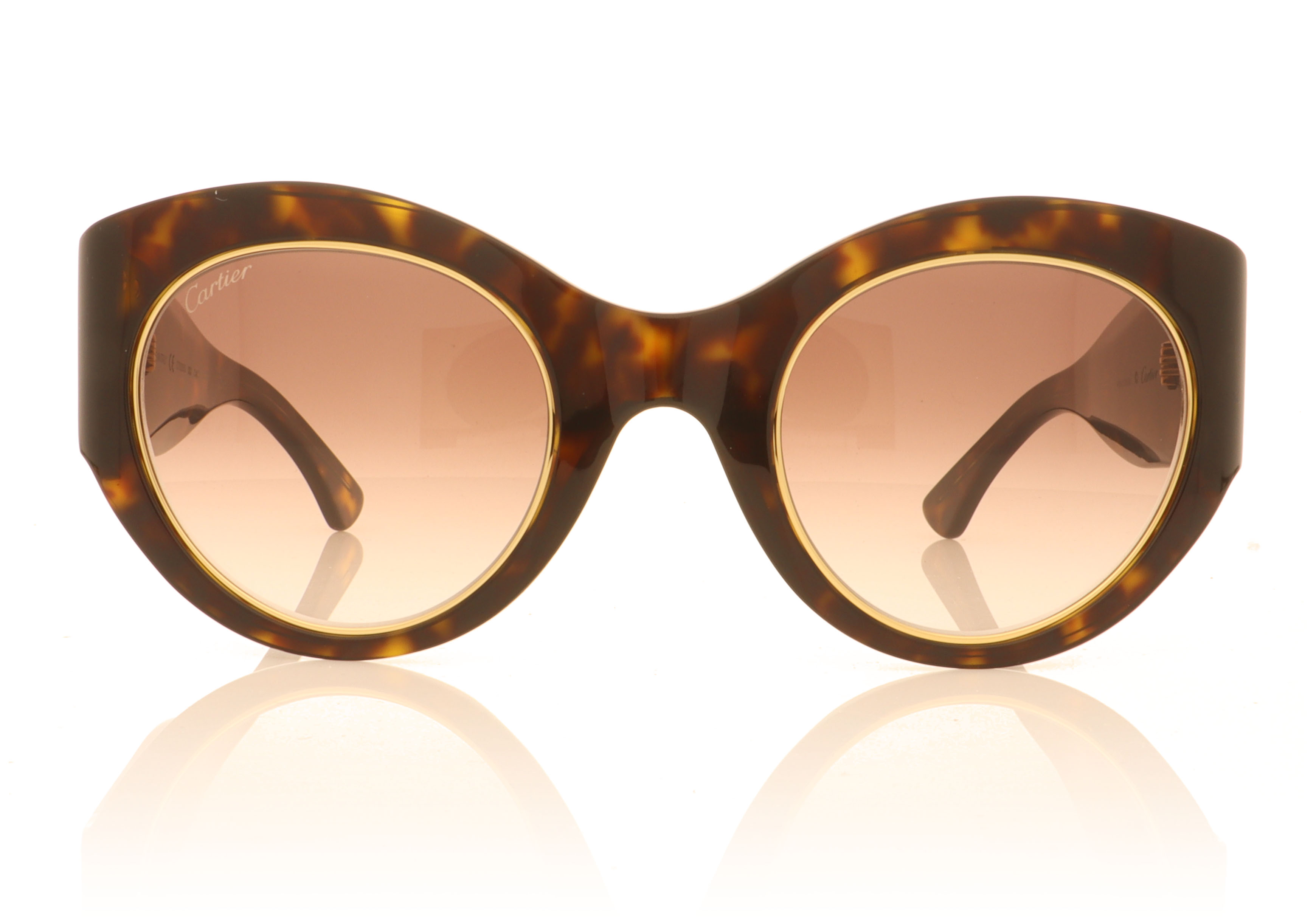 Cartier CT0305S Havana 002 Sunglasses