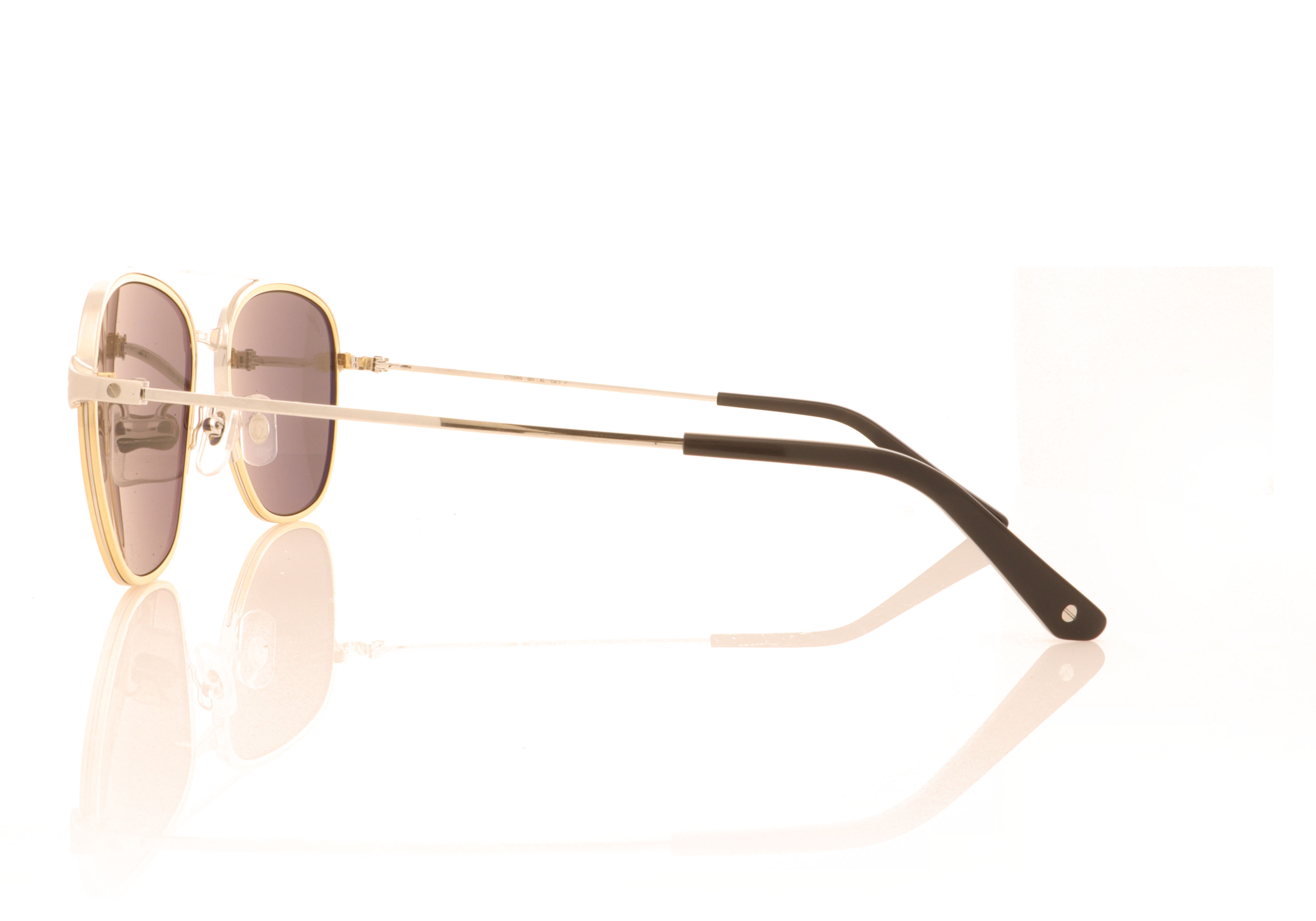 Cartier CT0326S Silver 001 Sunglasses