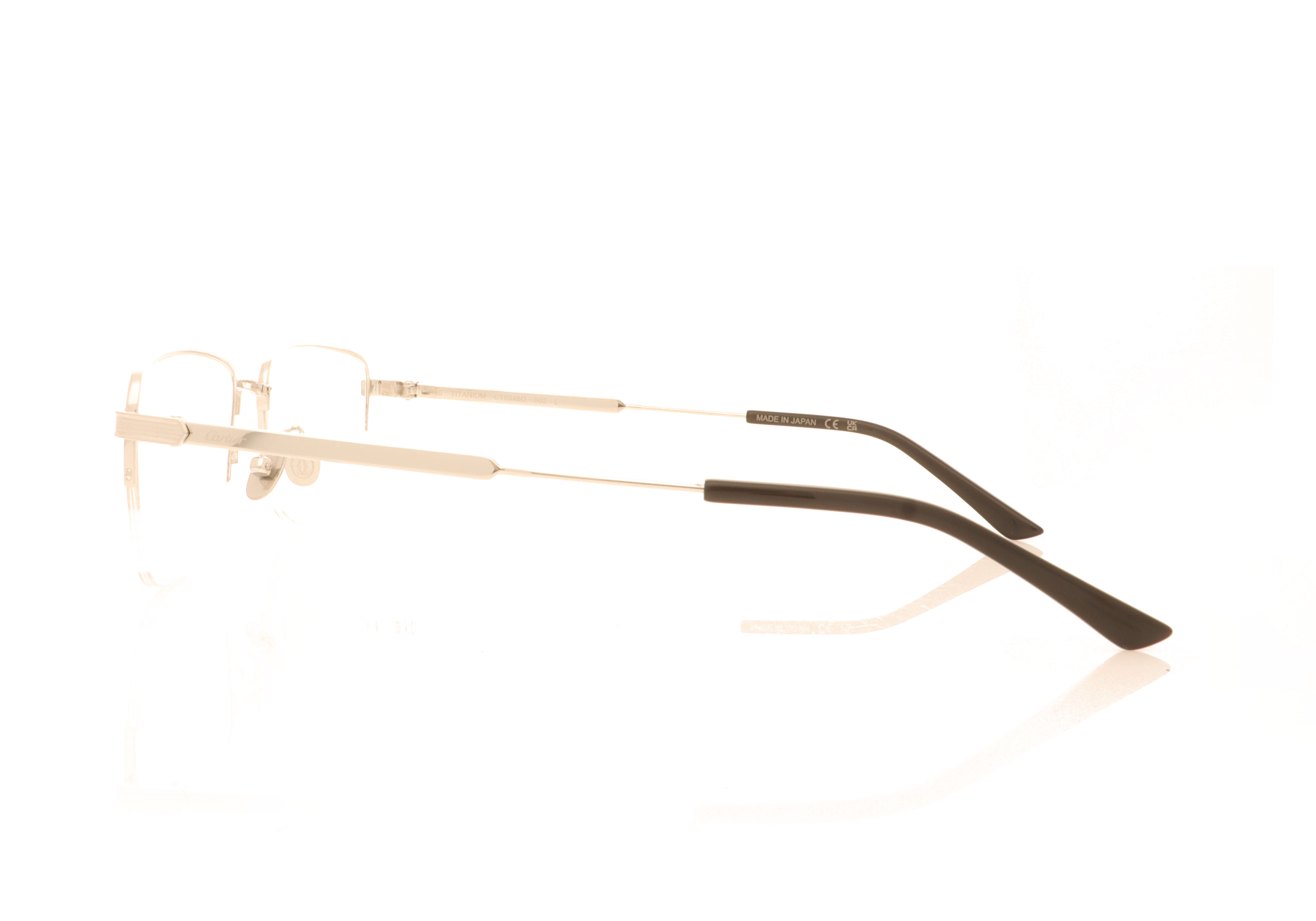 Cartier CT0348O Silver 002 Glasses