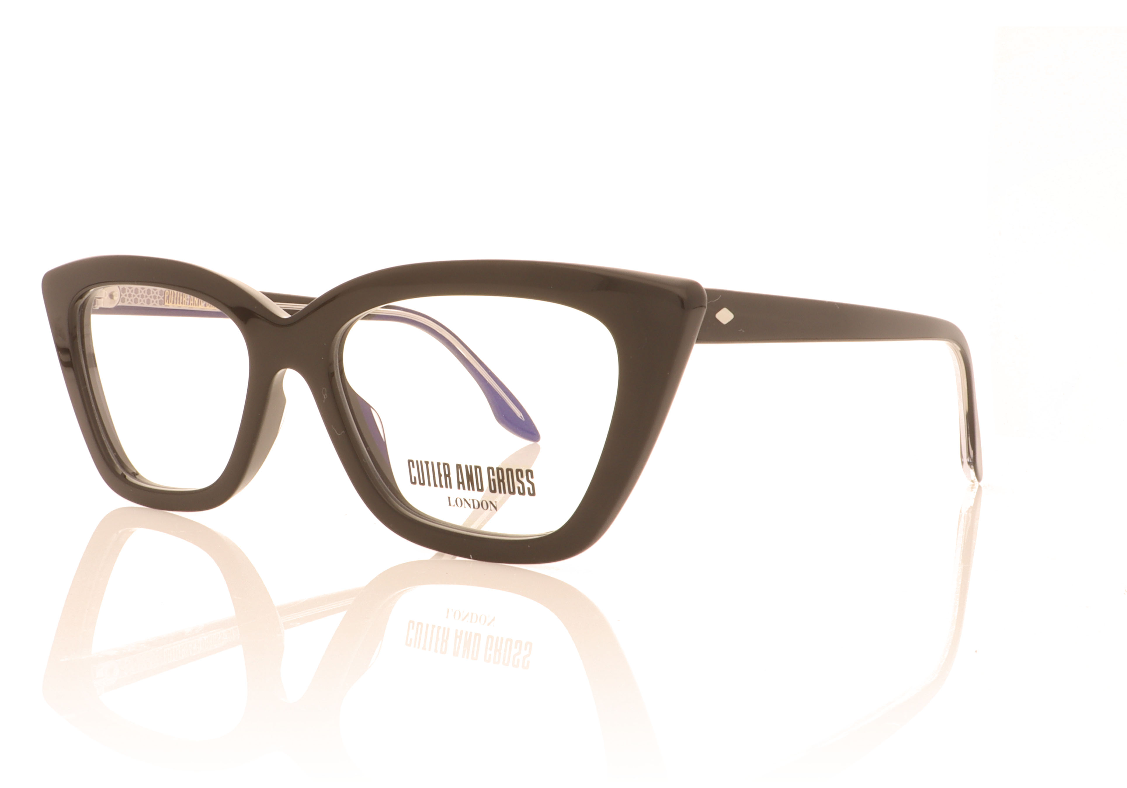 Cutler and Gross CGOP-1241 1241 BL Black Glasses