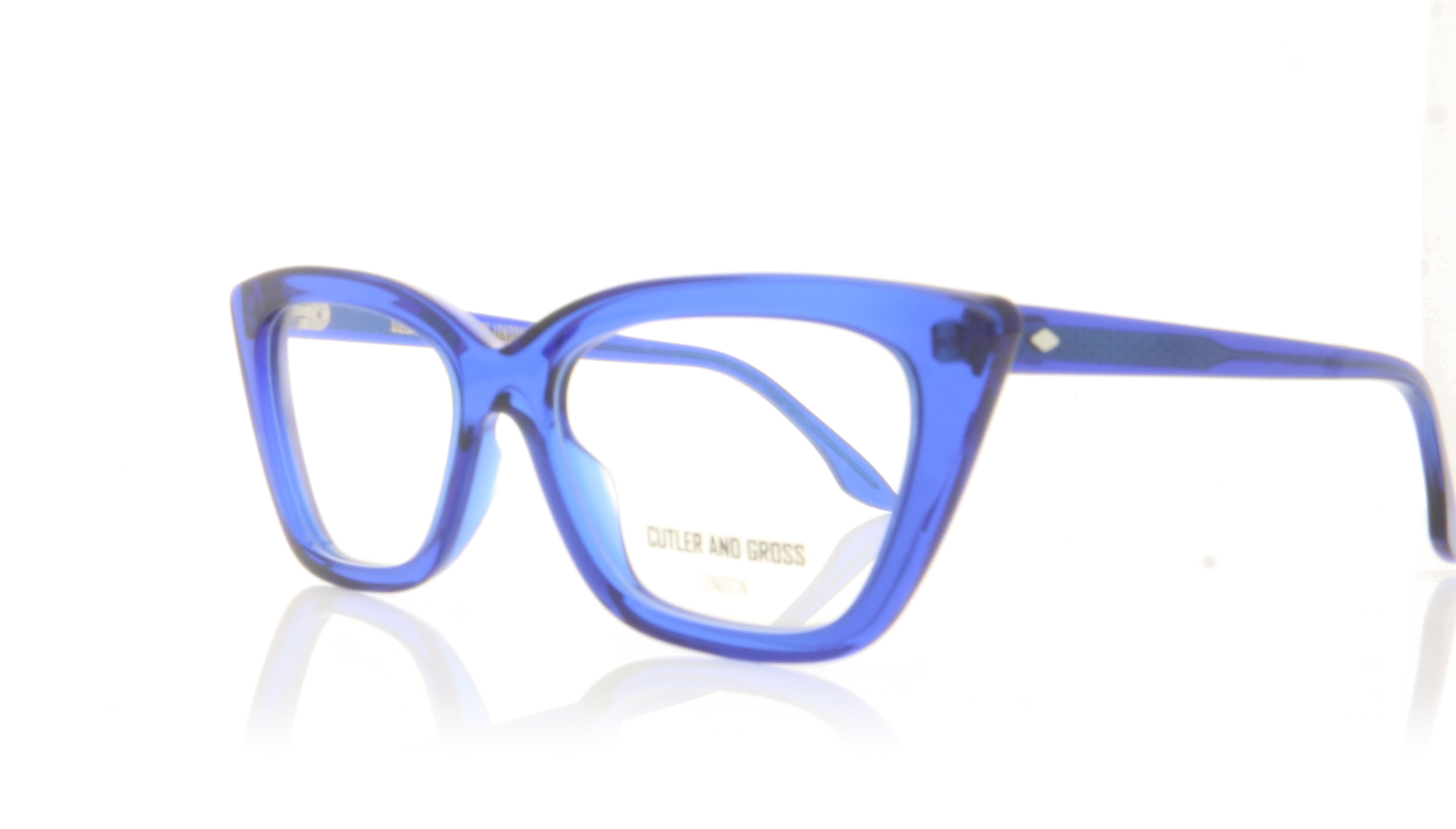 Cutler and Gross CGOP-1241 1241 Blue RS Glasses