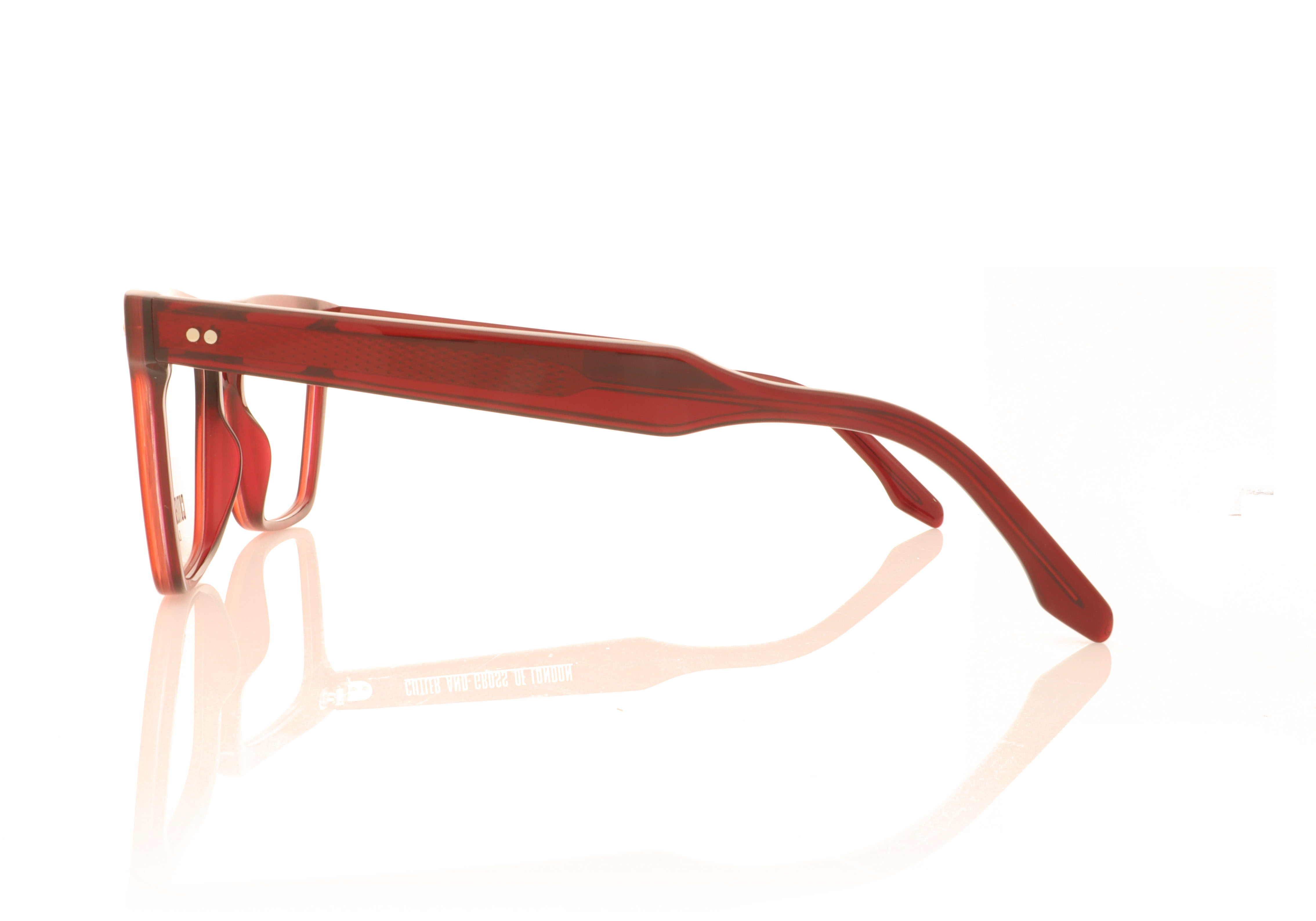 Cutler and Gross 1346 Red 03 Glasses