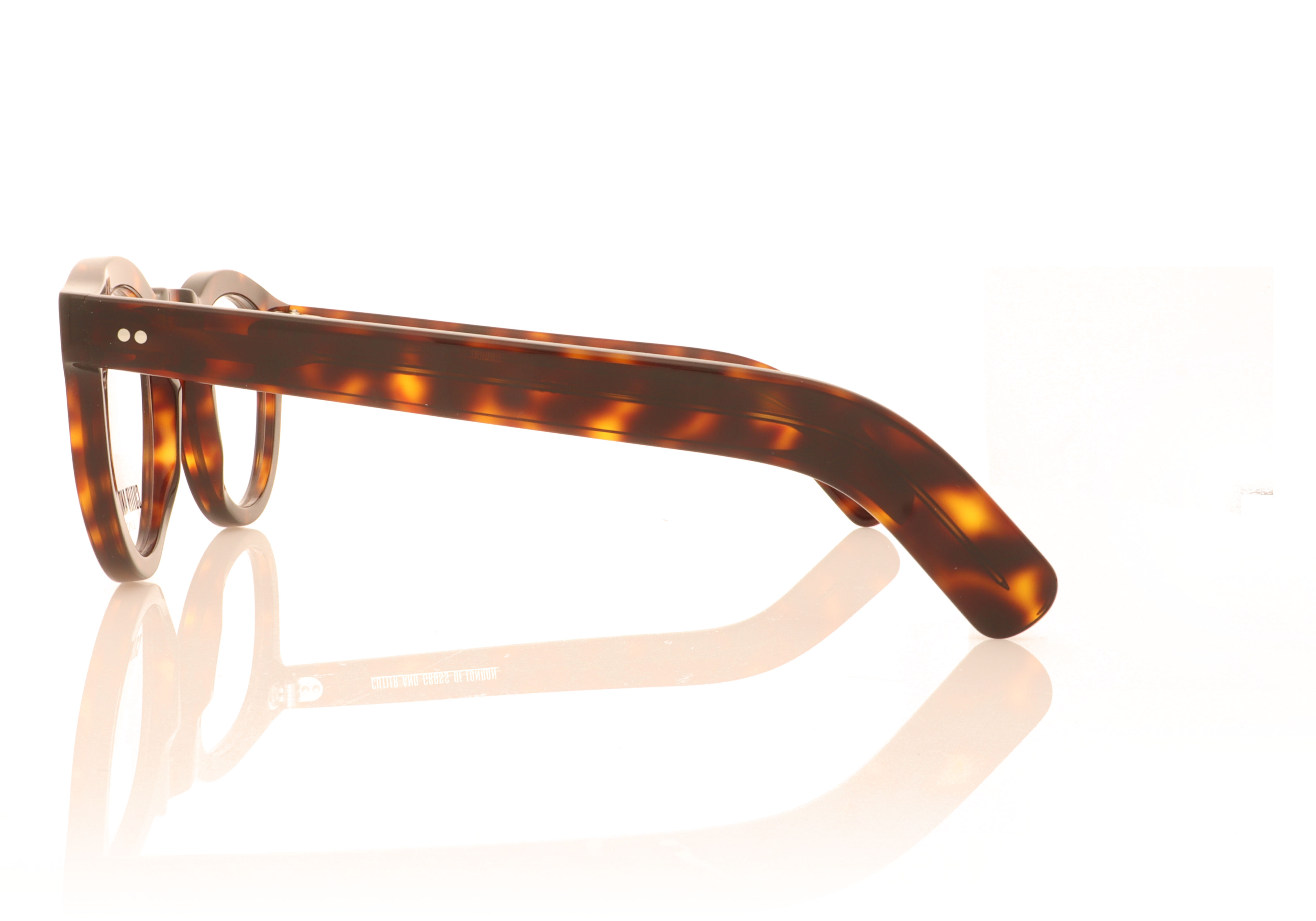 Cutler and Gross CGOP-0734 734 Dark Tortoise V3-01 Glasses