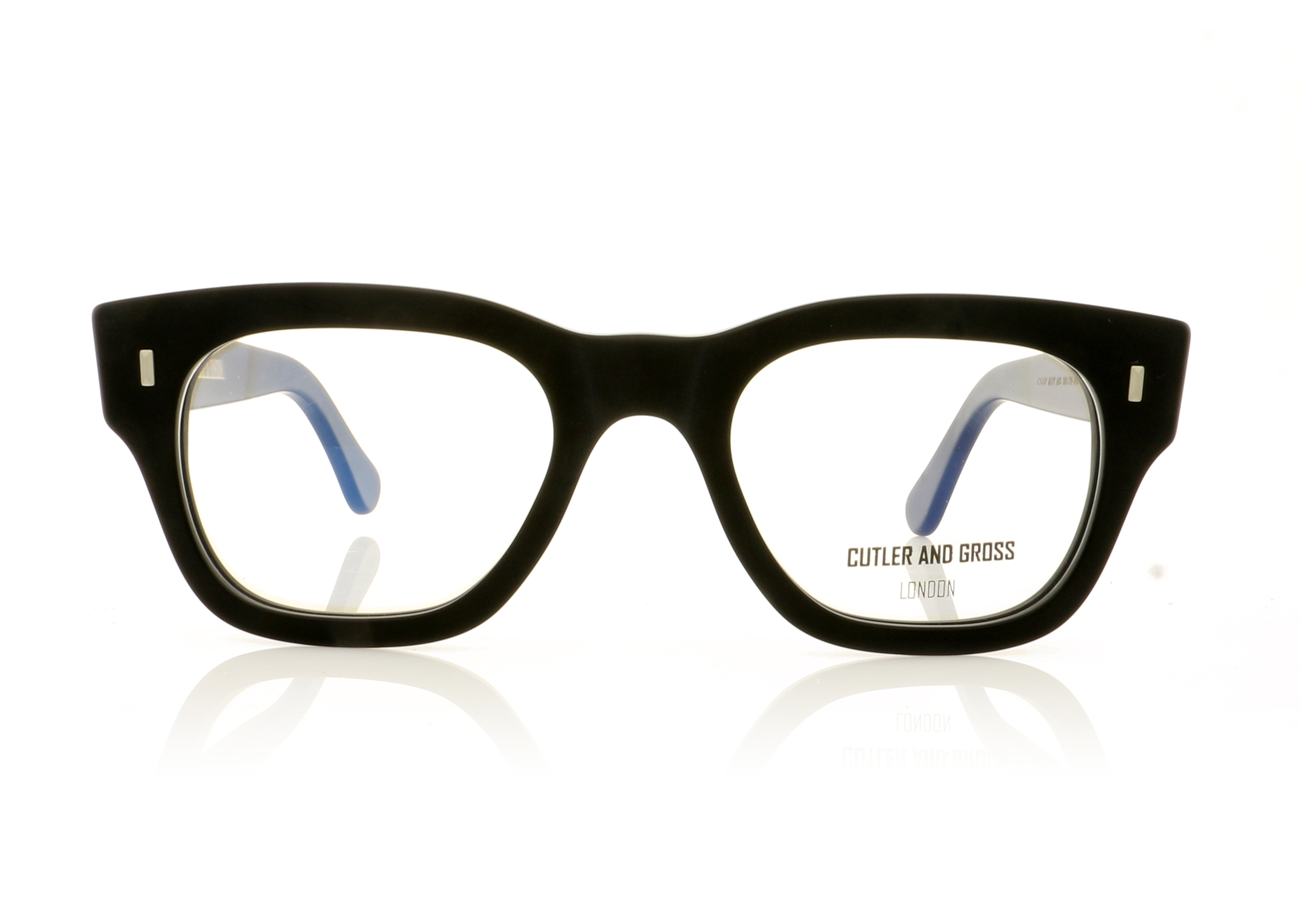 Cutler and Gross CGOP-0772 772 Black MB Glasses