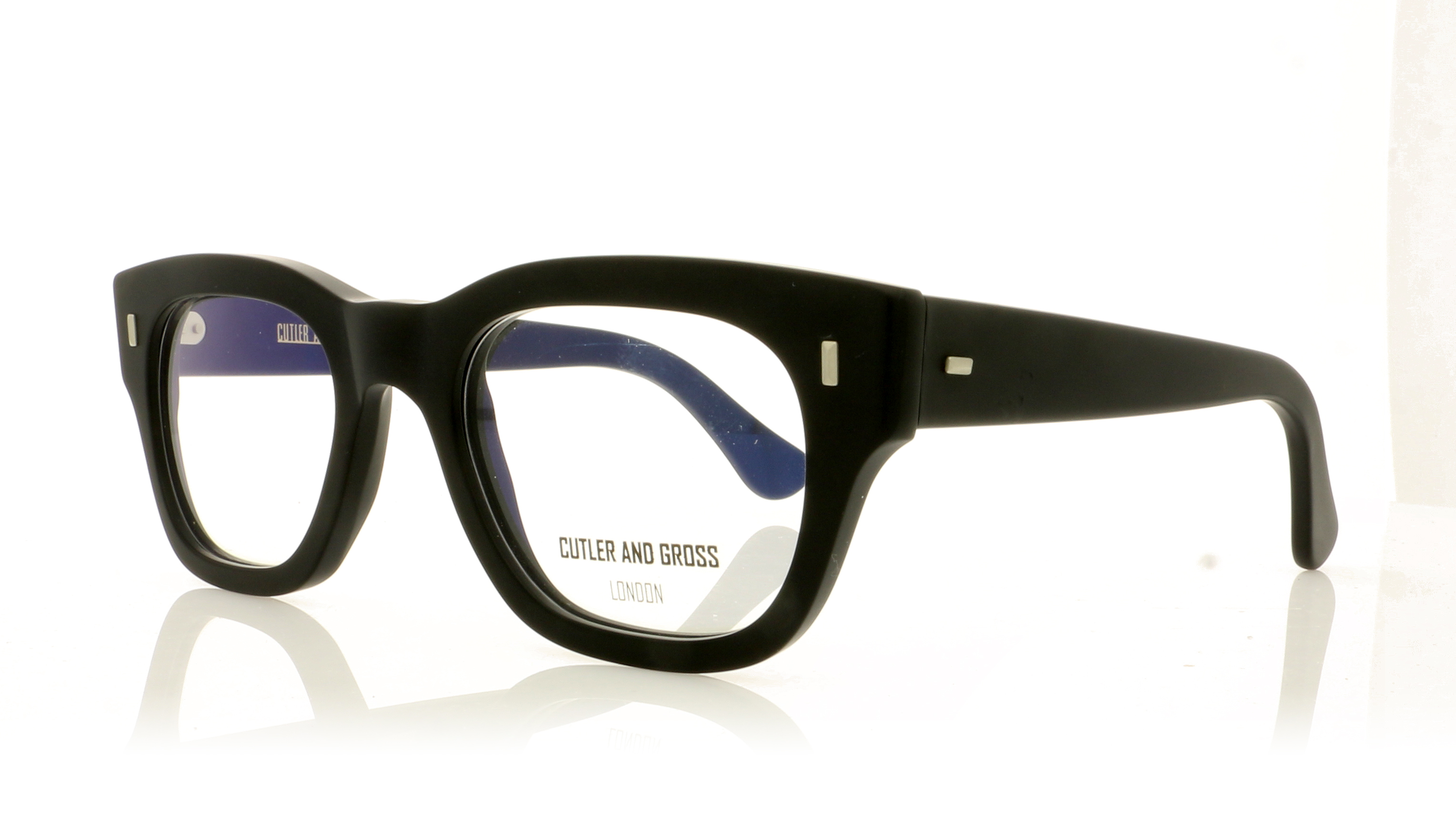 Cutler and Gross CGOP-0772 772 Black MB Glasses