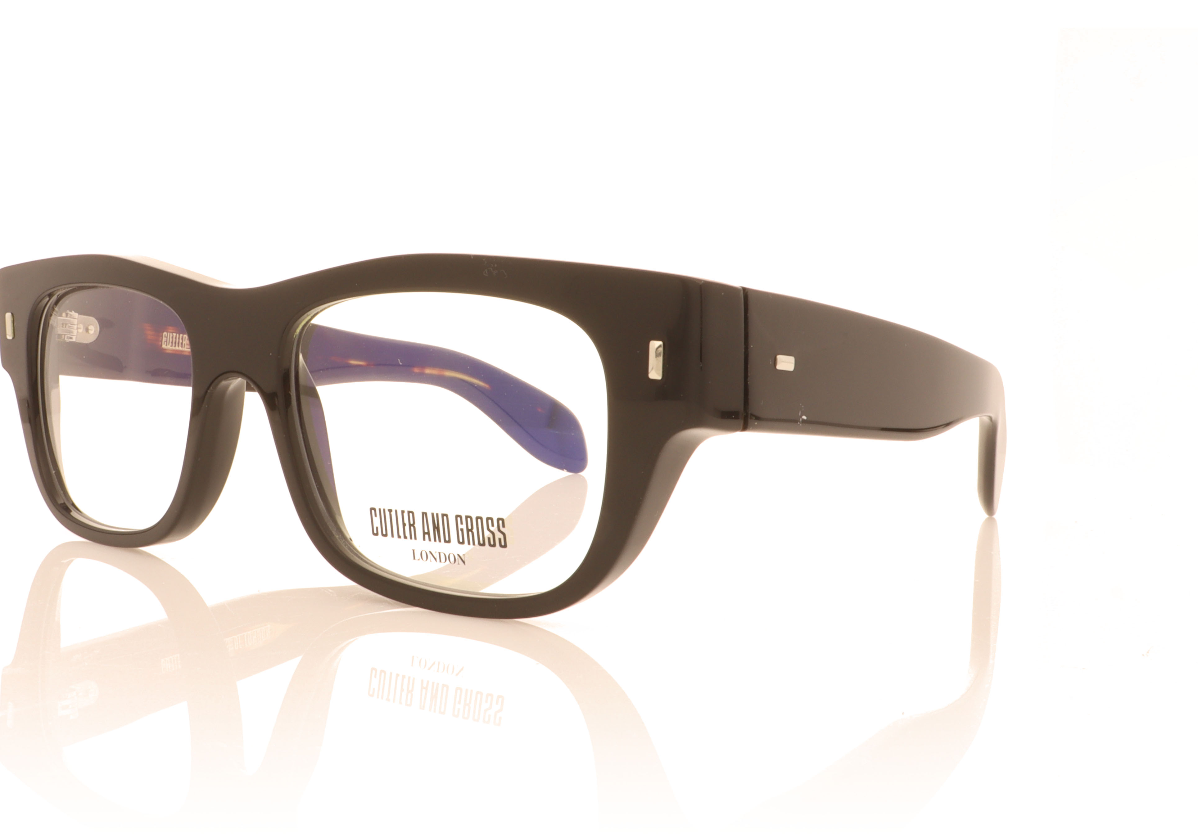 Cutler and Gross CGOP-9692 9692 Black 01 Glasses