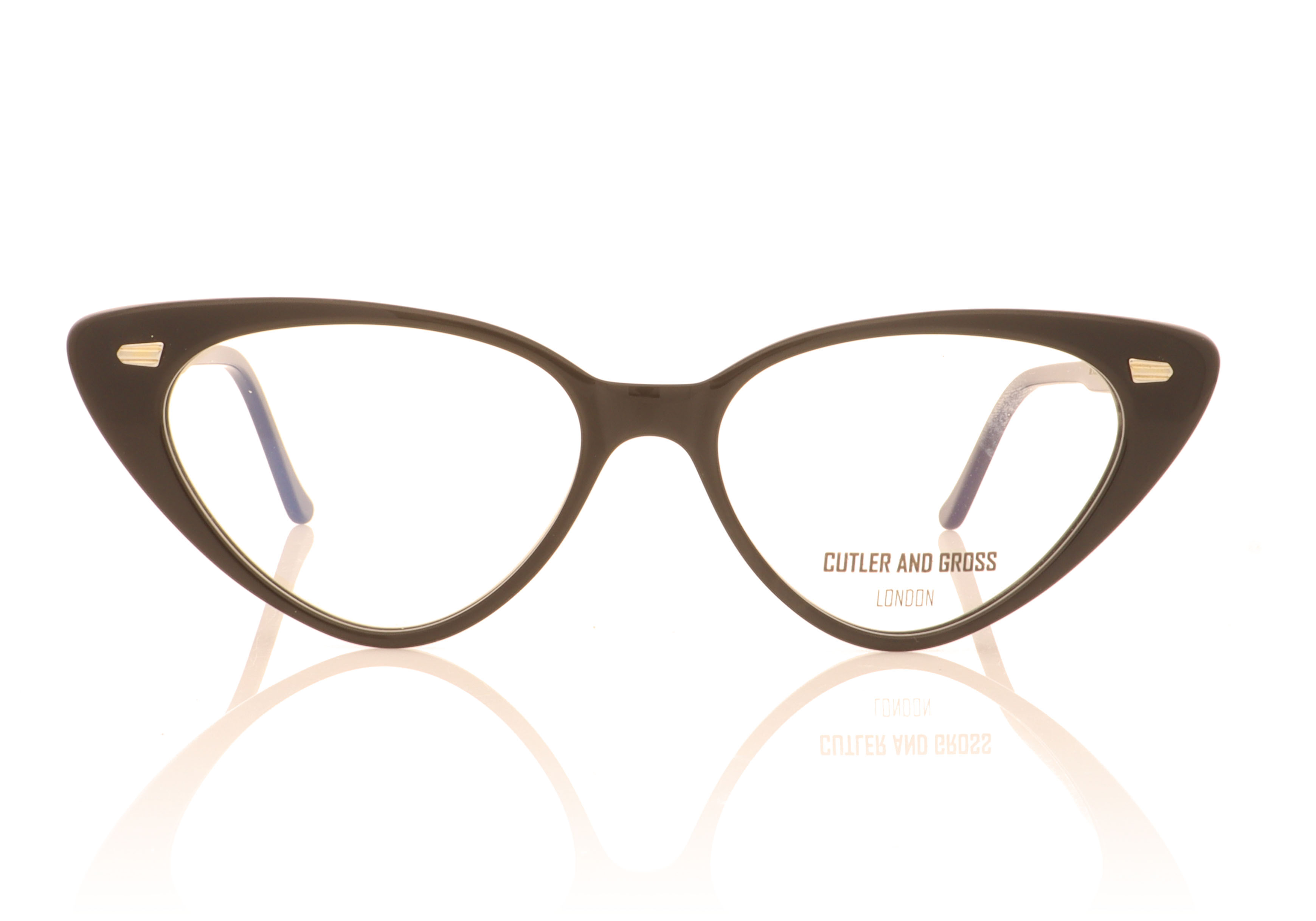 Cutler and Gross 1322 Black 01 Glasses