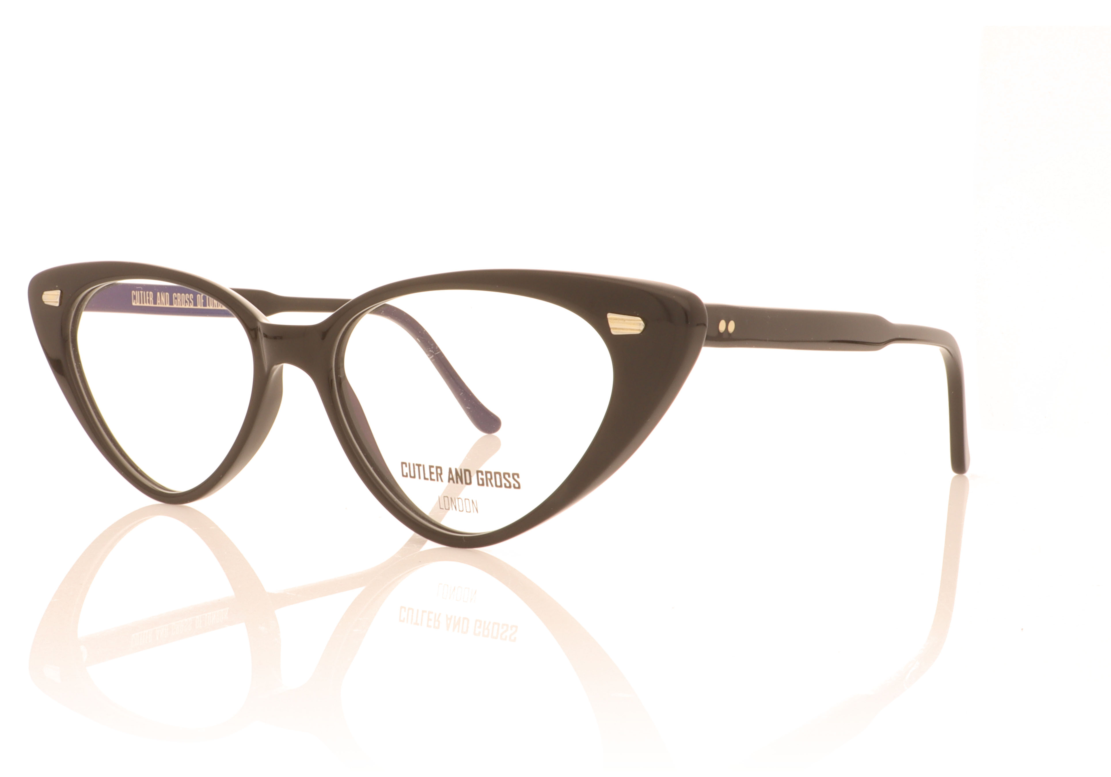 Cutler and Gross 1322 Black 01 Glasses