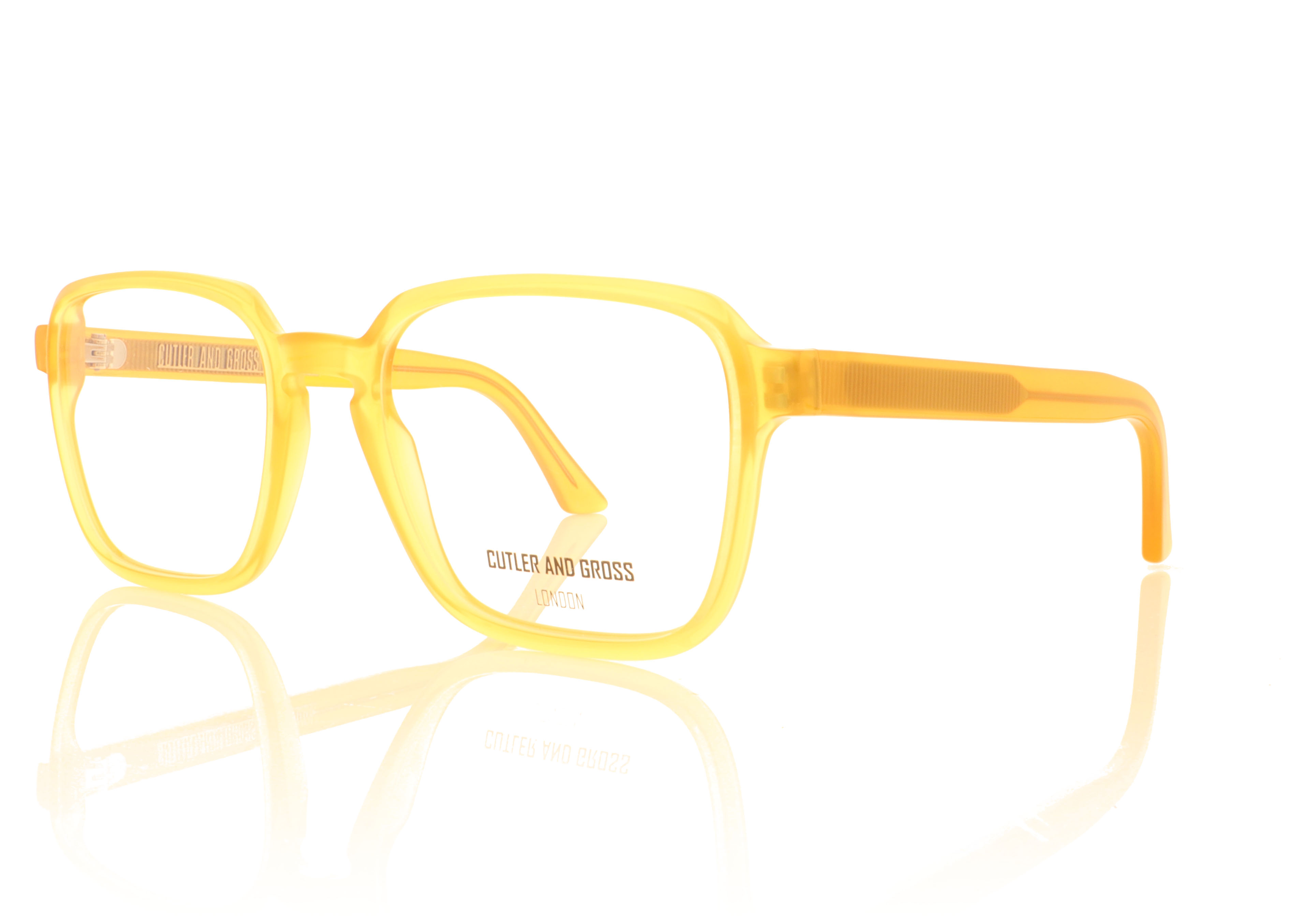 Cutler and Gross 1361 Yellow 06 Glasses