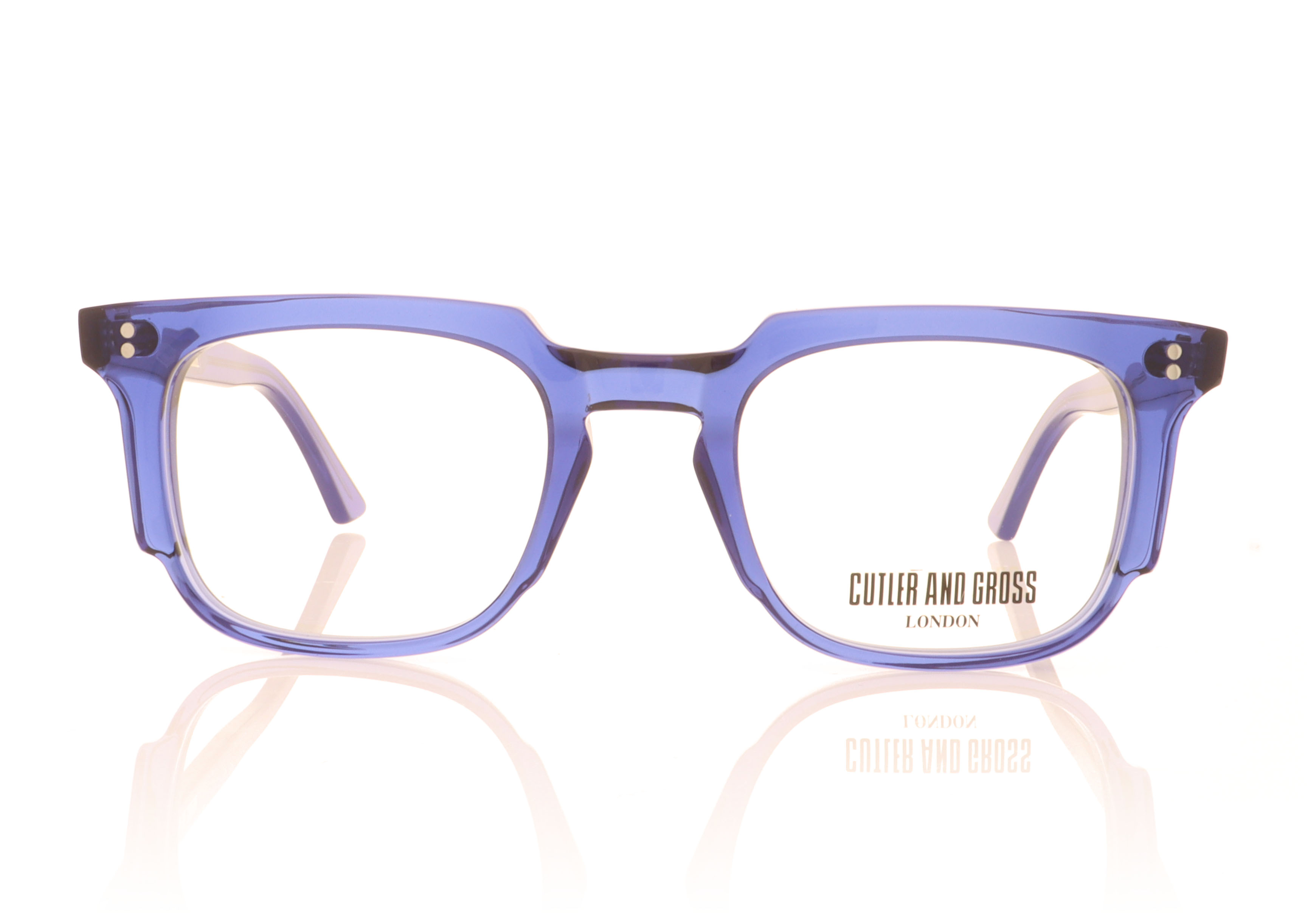 Cutler and Gross 1382 Blue 04 Glasses