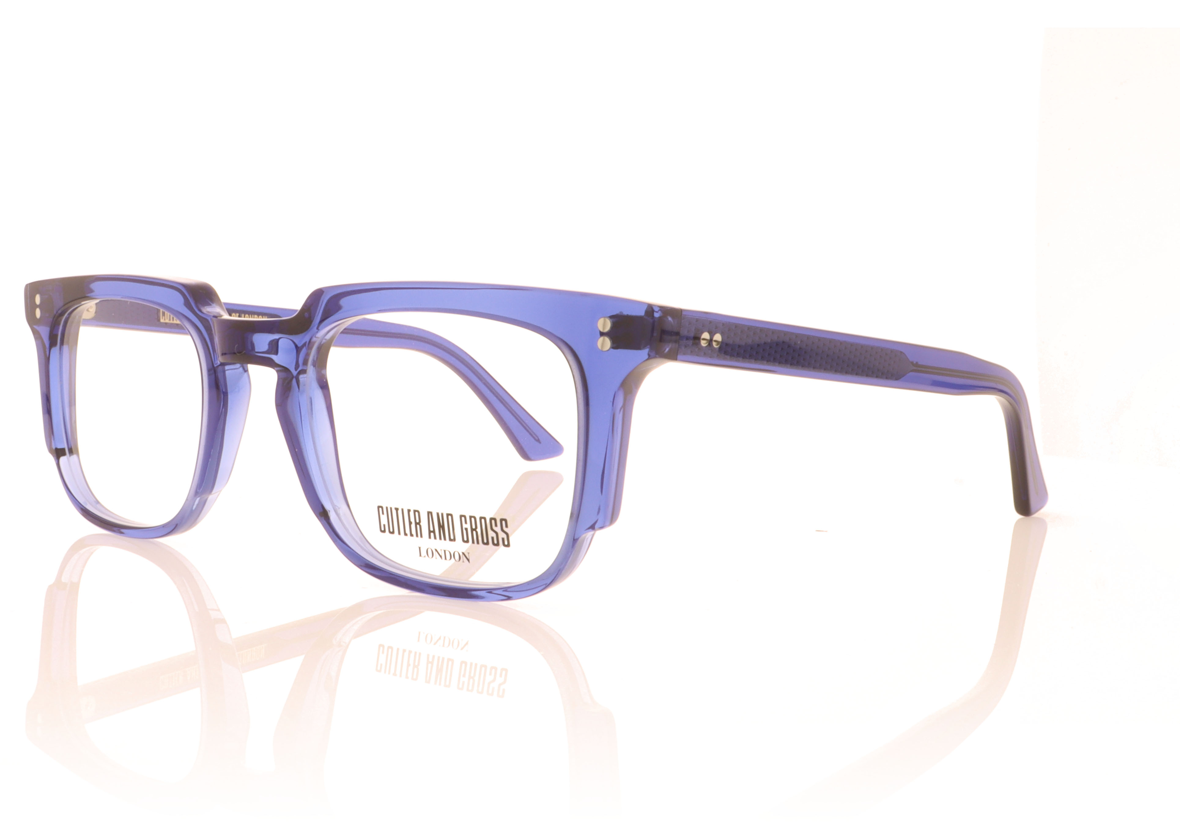 Cutler and Gross 1382 Blue 04 Glasses