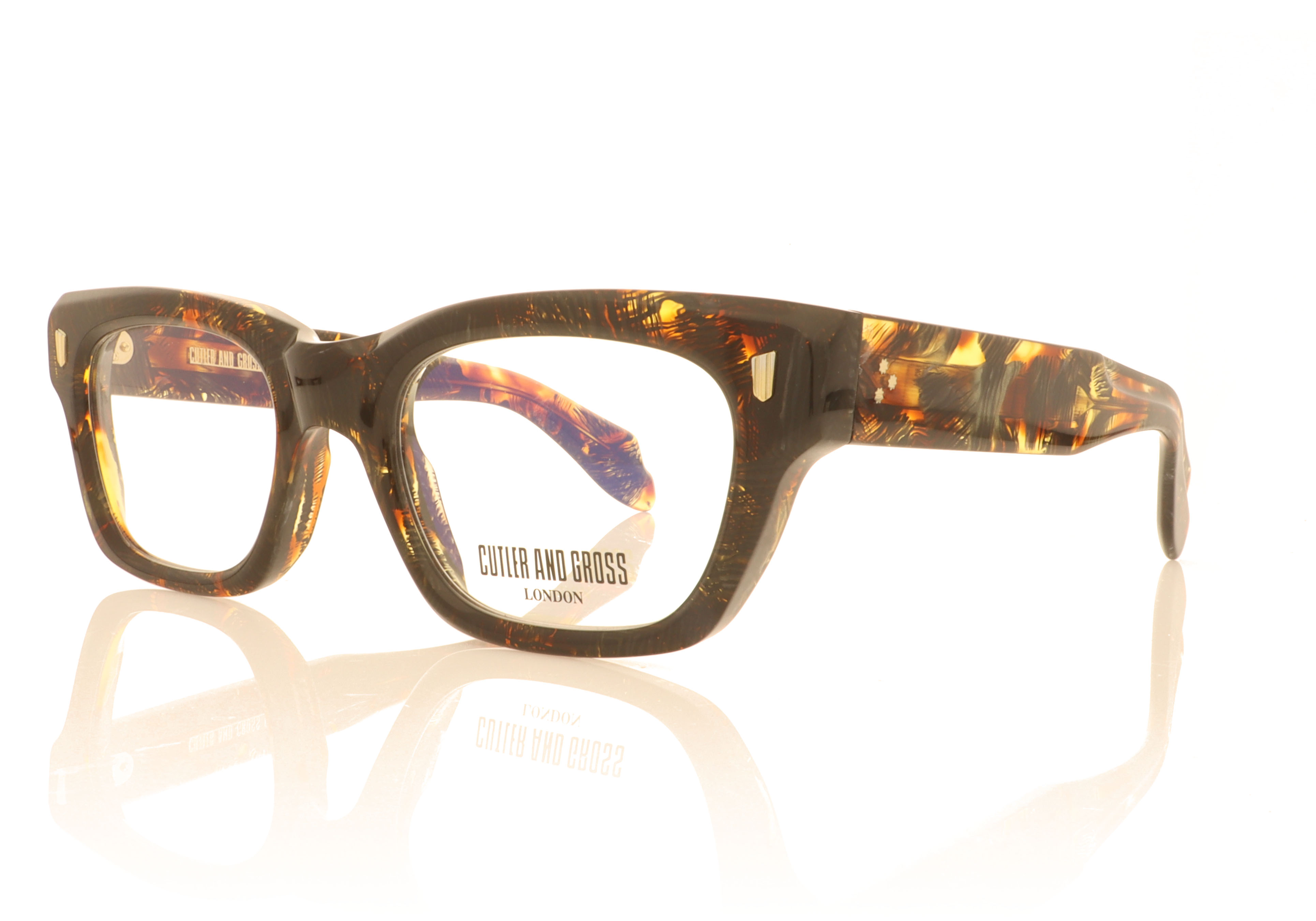 Cutler and Gross 1391 Brush Stroke 02 Glasses