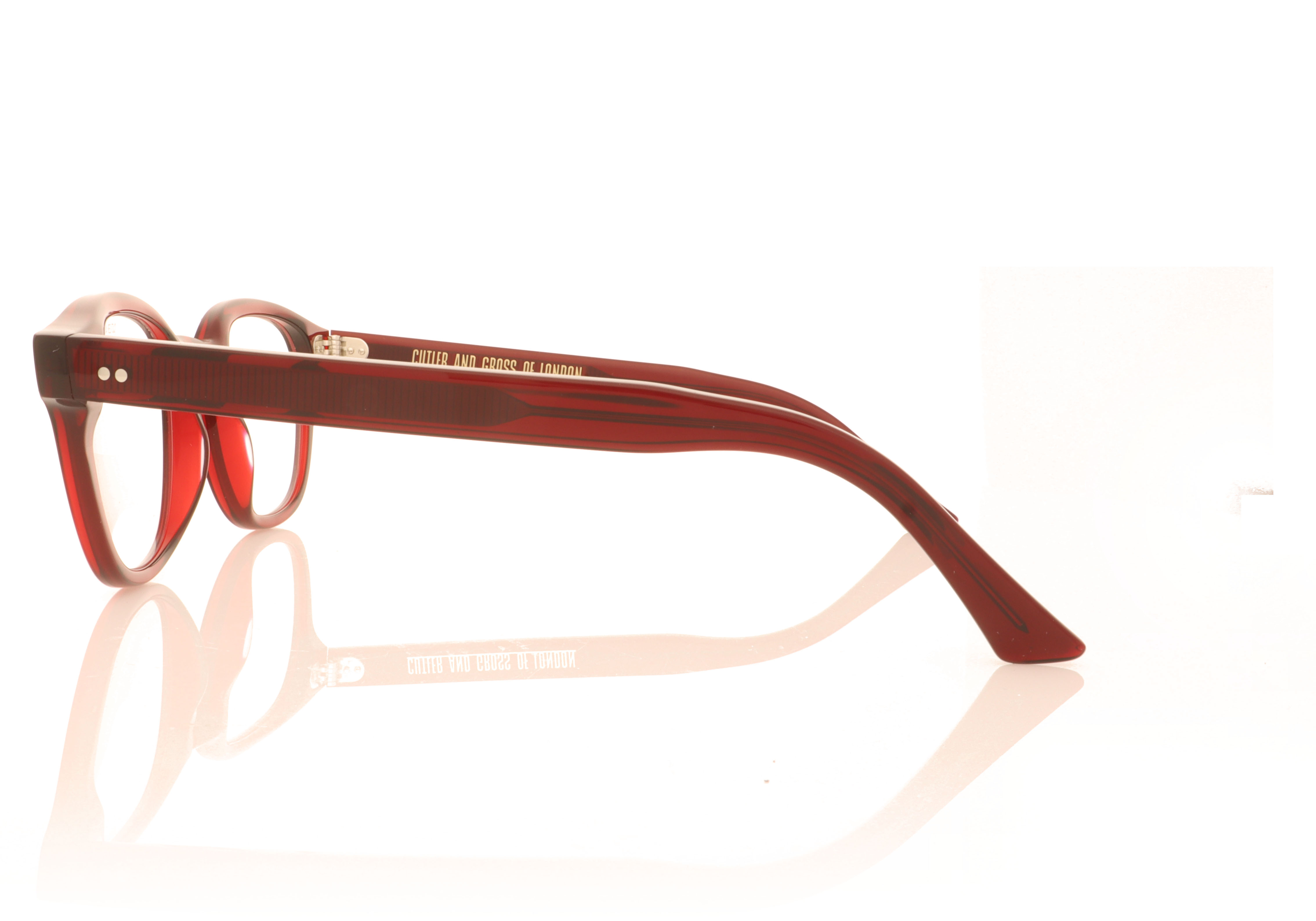 Cutler and Gross 1380 Red 04 Glasses
