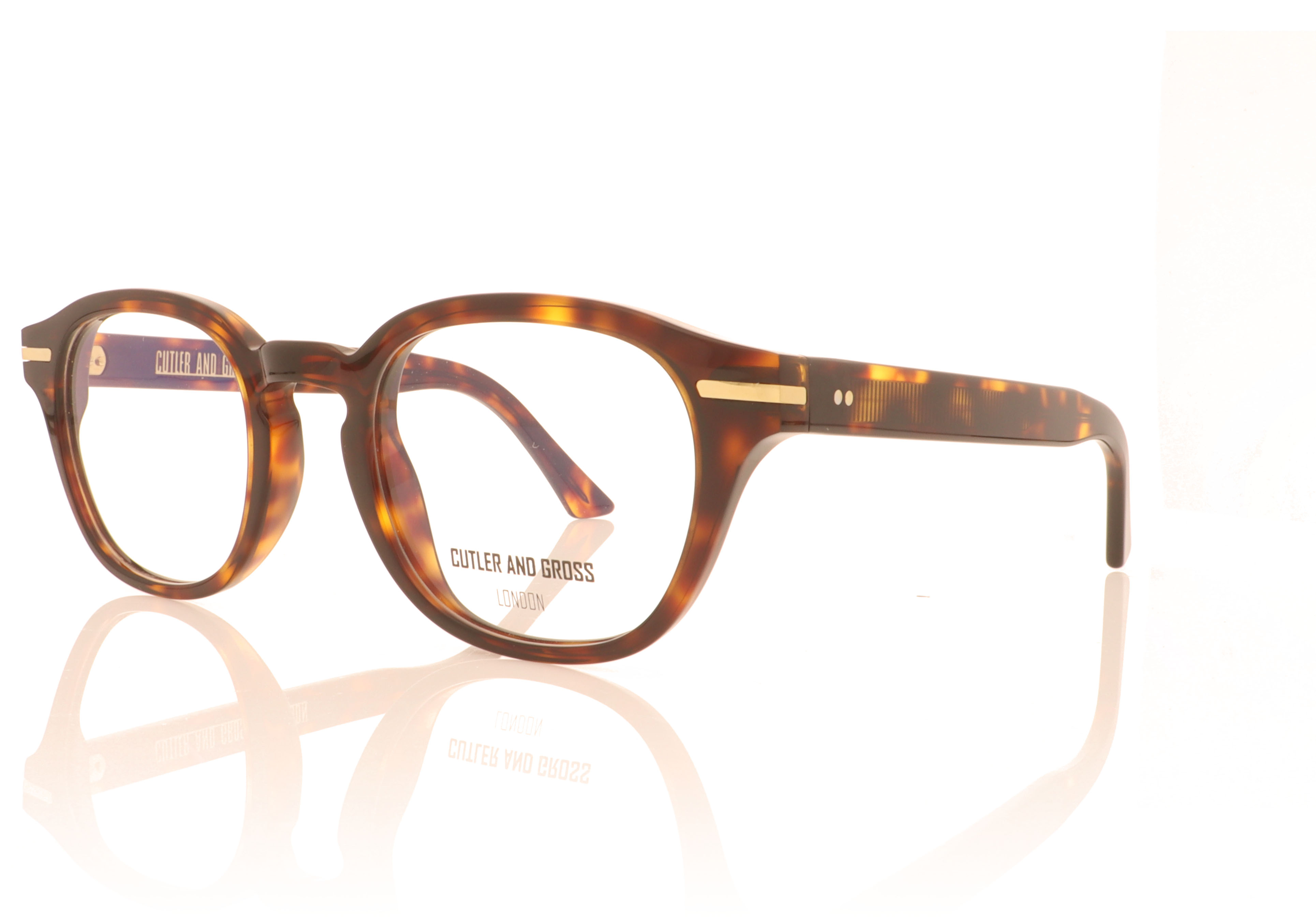 Cutler and Gross 1356 Tortoise 2 Glasses