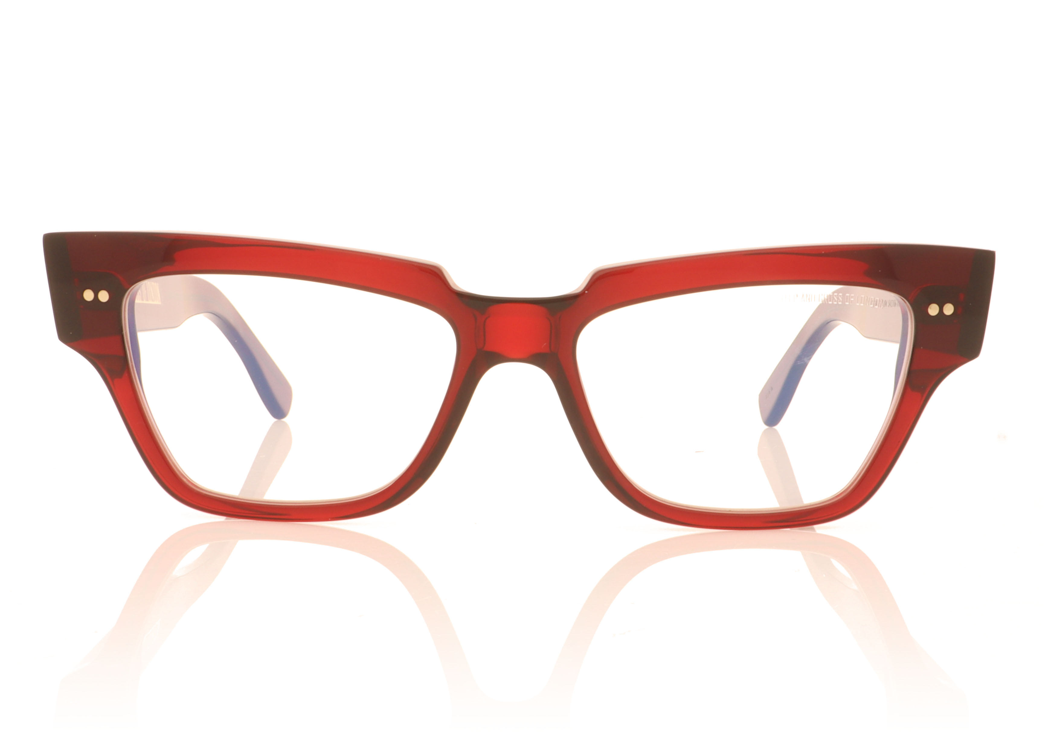 Cutler and Gross 1379 Red 04 Glasses