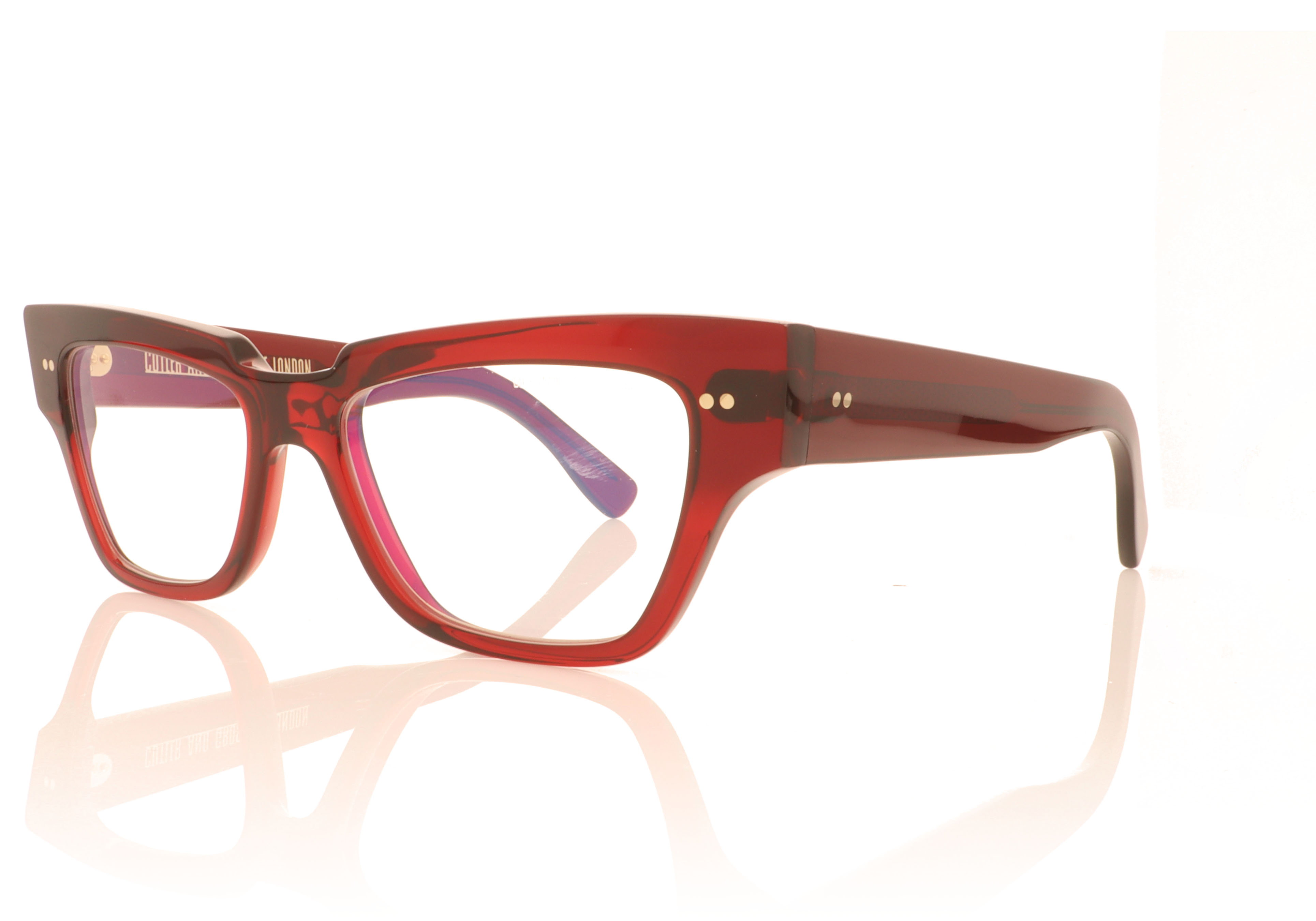 Cutler and Gross 1379 Red 04 Glasses